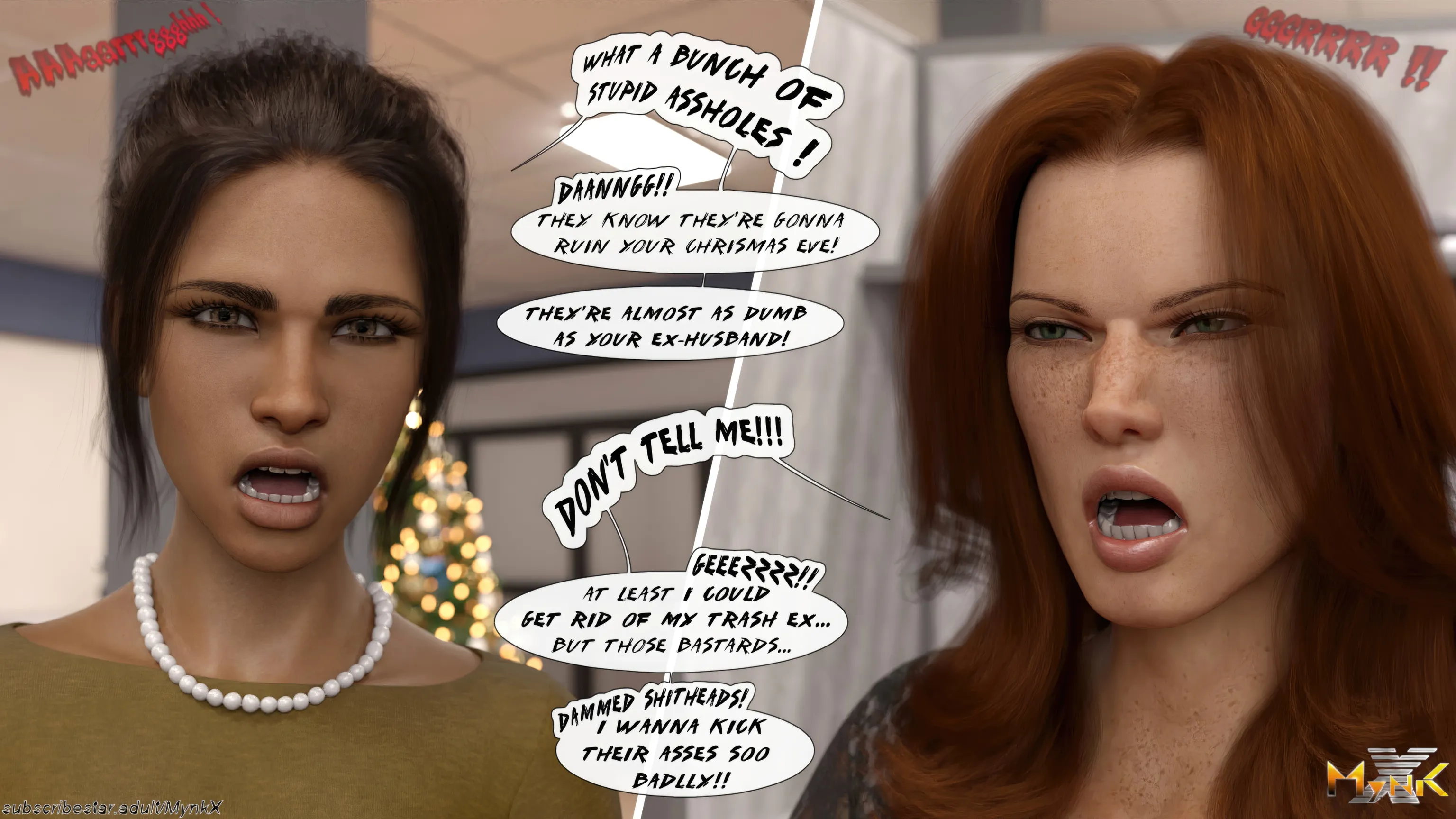 Naughty Christmas [Mynkx] - 1 . Naughty Christmas - Chapter 1 [Mynkx] - Page 8