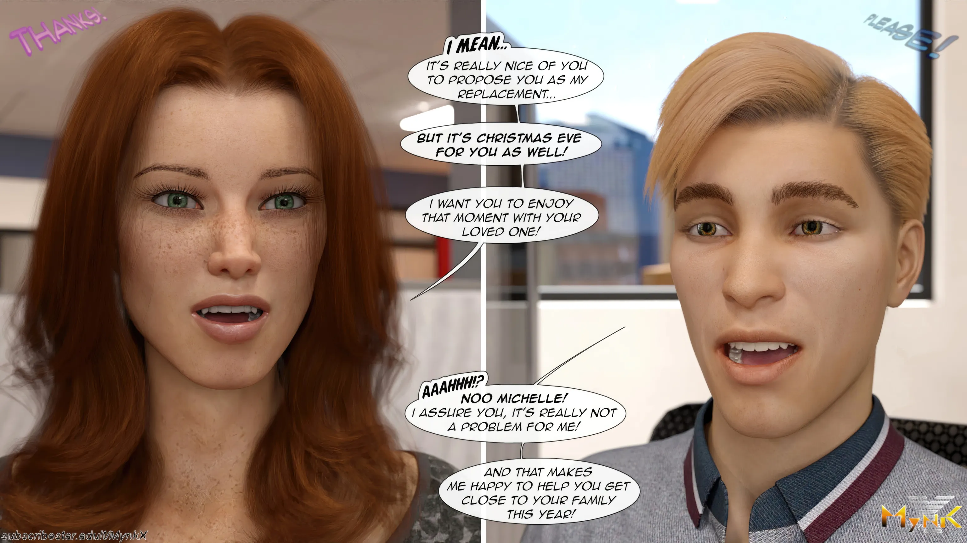 Naughty Christmas [Mynkx] - 1 . Naughty Christmas - Chapter 1 [Mynkx] - Page 13