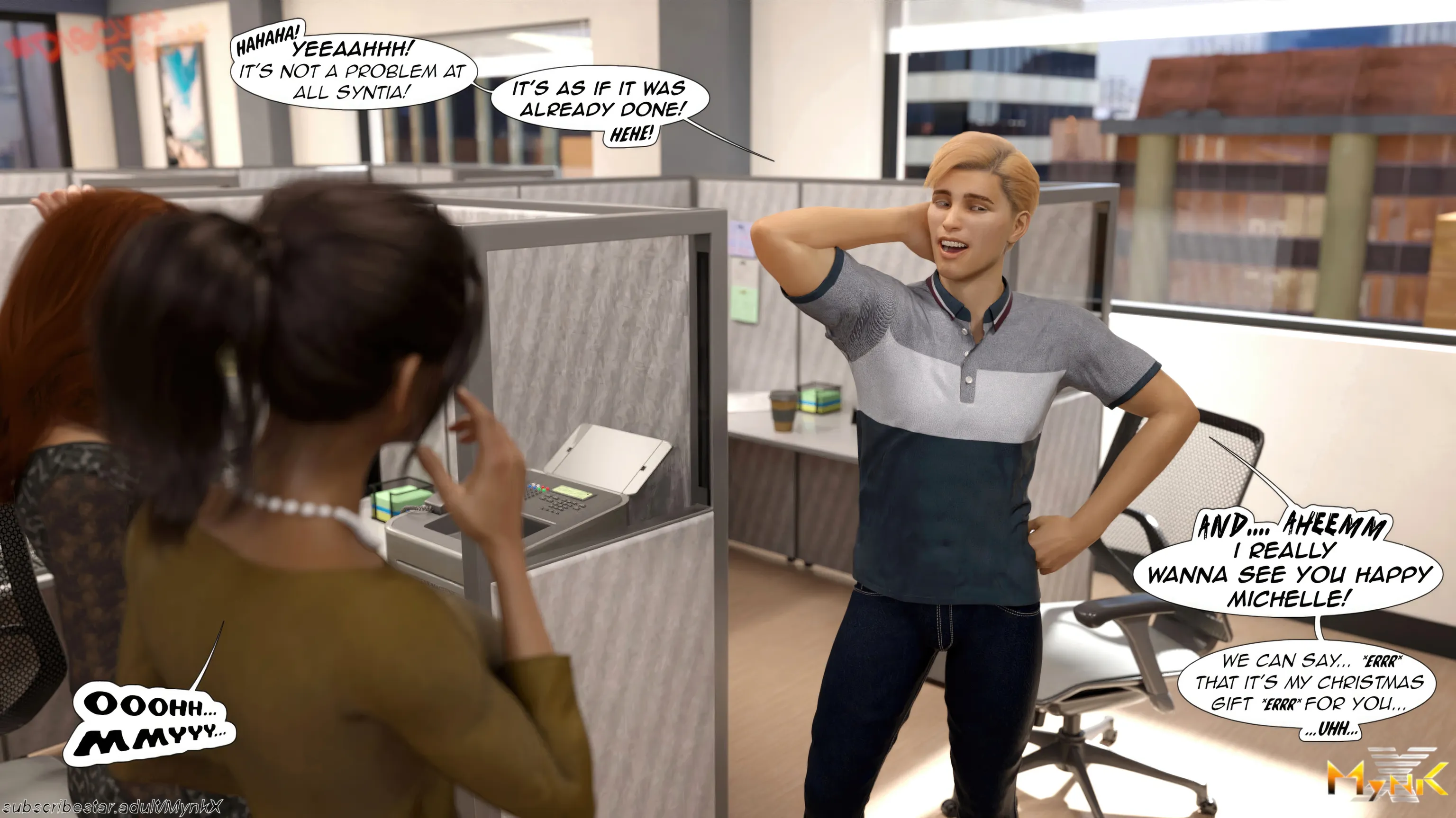 Naughty Christmas [Mynkx] - 1 . Naughty Christmas - Chapter 1 [Mynkx] - Page 17