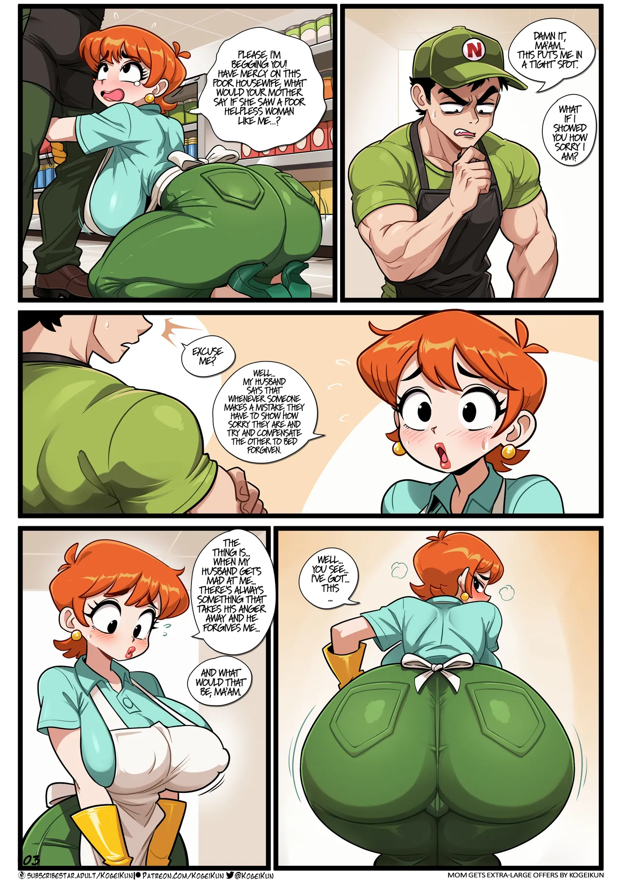 Mom gets extra-large offers (Dexter’s Laboratory) [Kogeikun] - Mom gets extra-large offers (Dexter's Laboratory) - Page 4