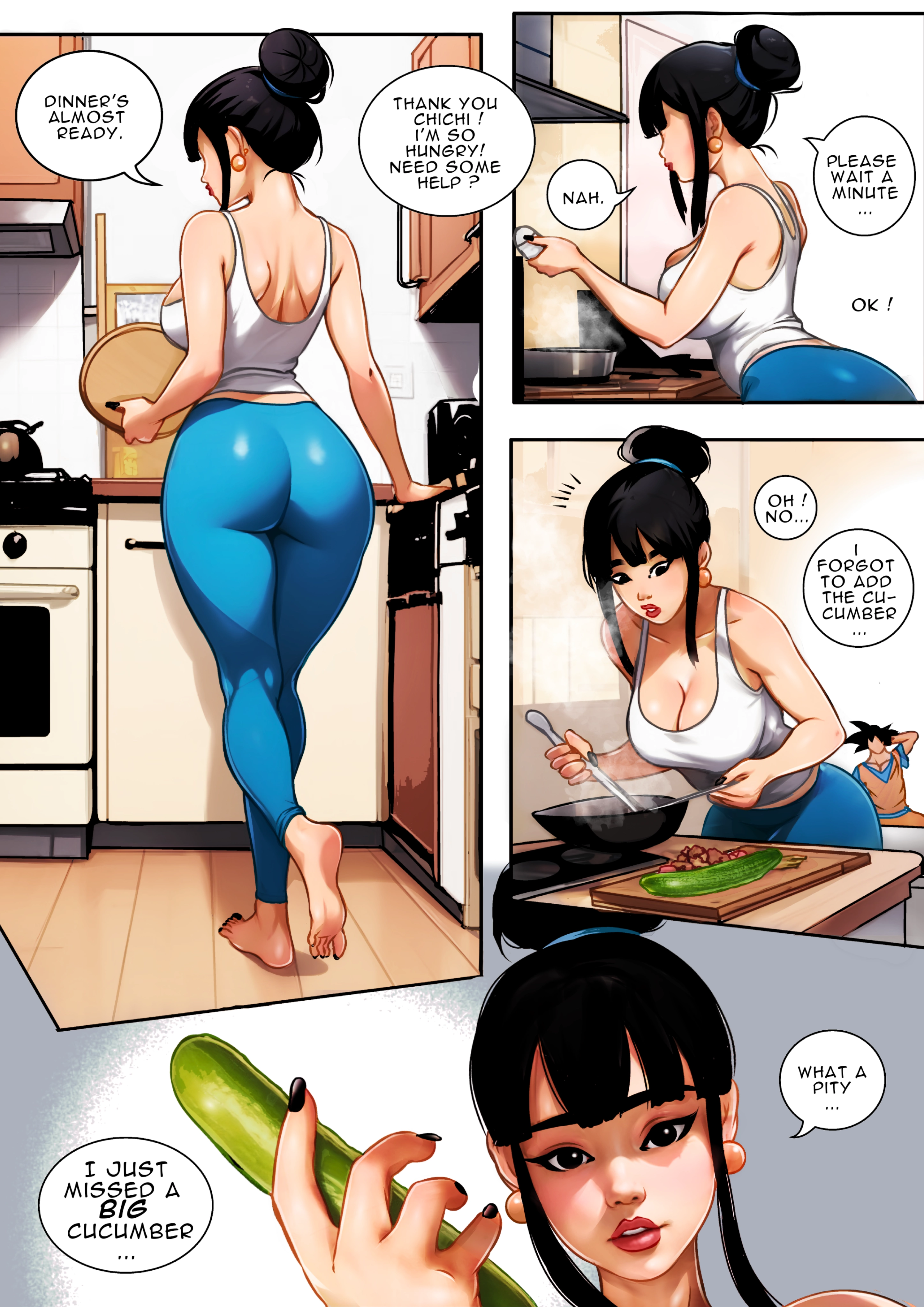 Dinner Time (Dragon Ball Z) [Mozartav] - Dinner Time (Dragon Ball Z) - Page 3