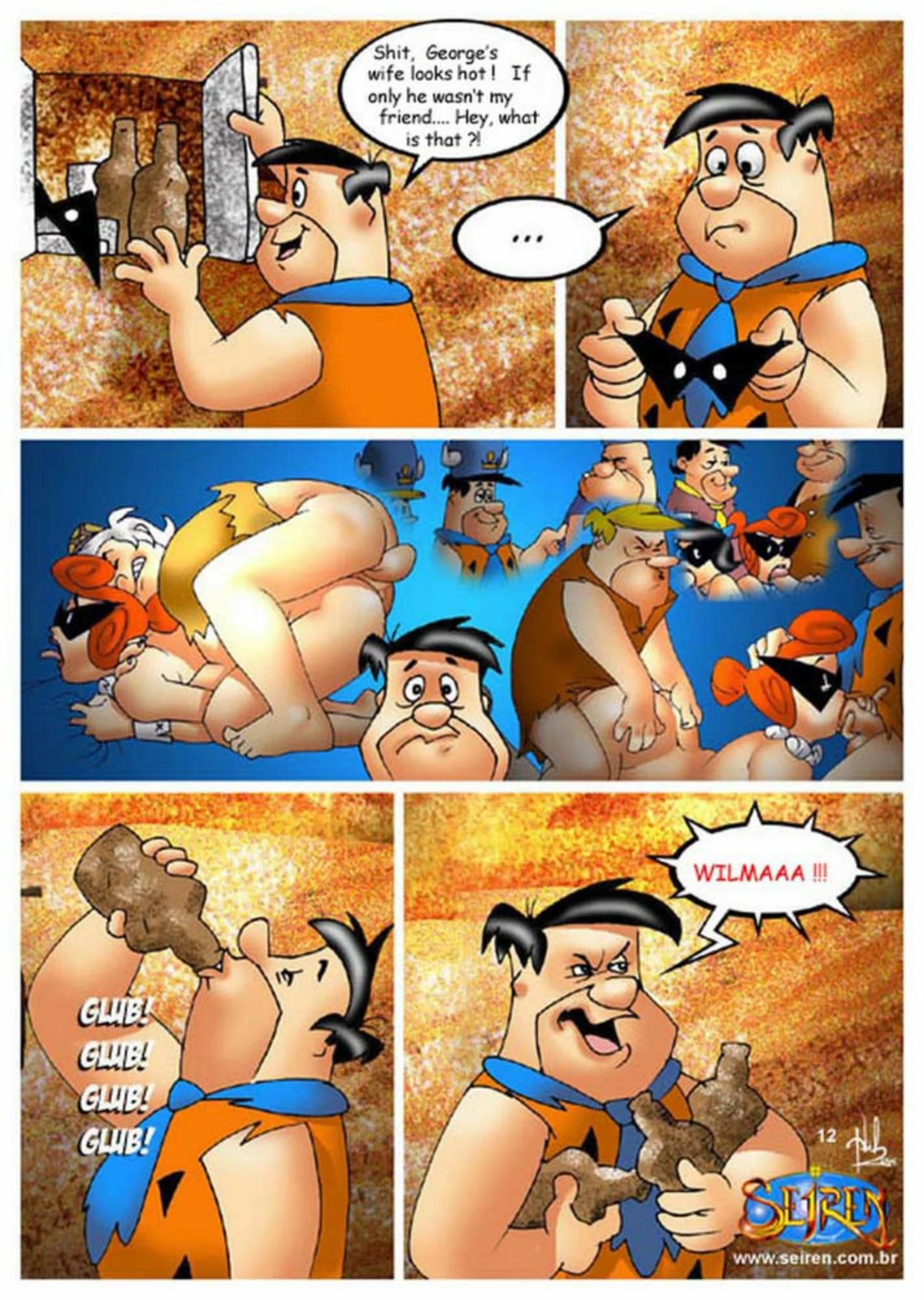 The Fucknstones (The Flintstones) [Seiren] - 2 . The Fucknstones - Chapter 2 (The Flintstones) [Seiren] - Page 13