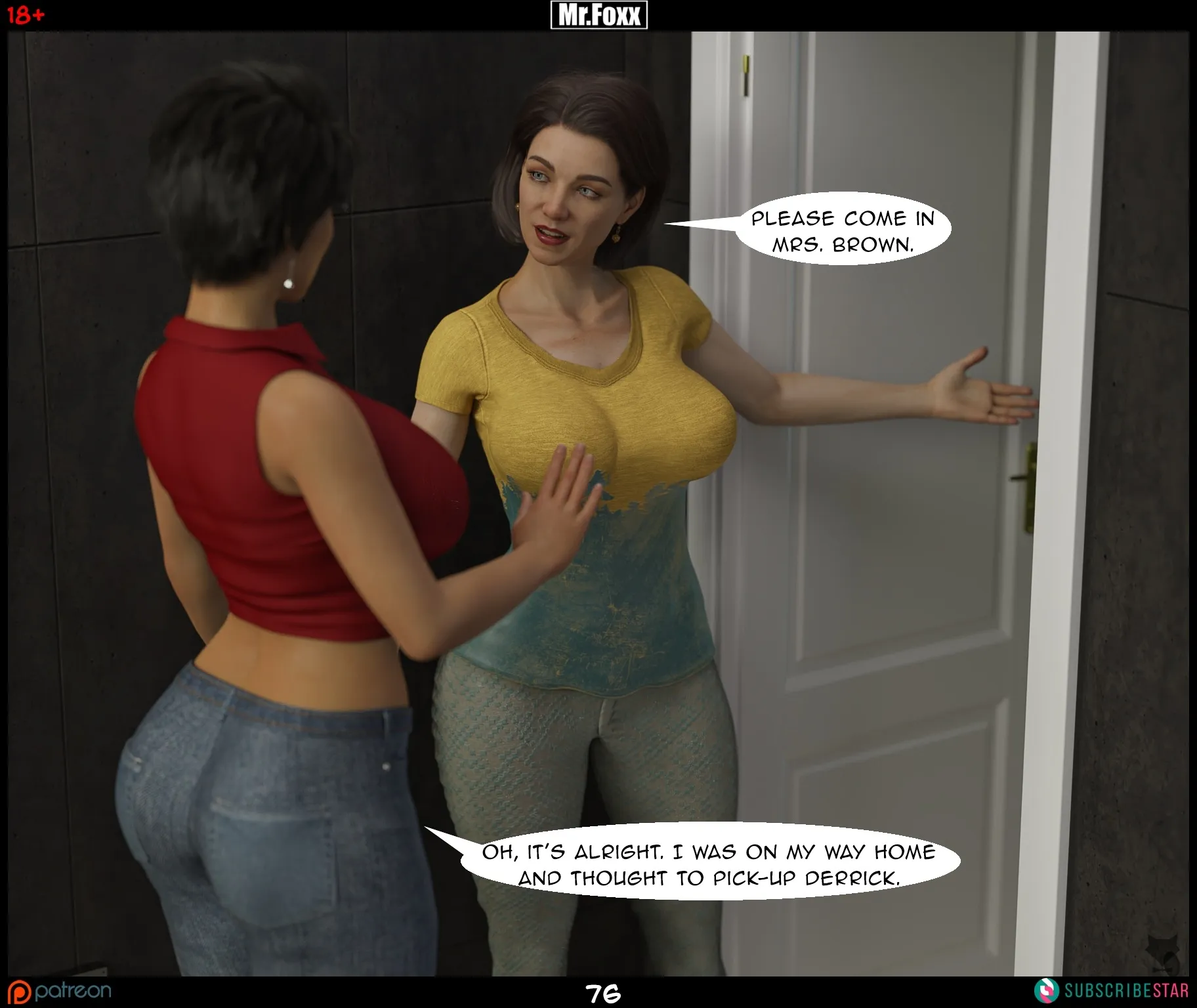 Mom’s Affair [Mr.Foxx] - 2 . Mom’s Affair - Chapter 2 - Page 76