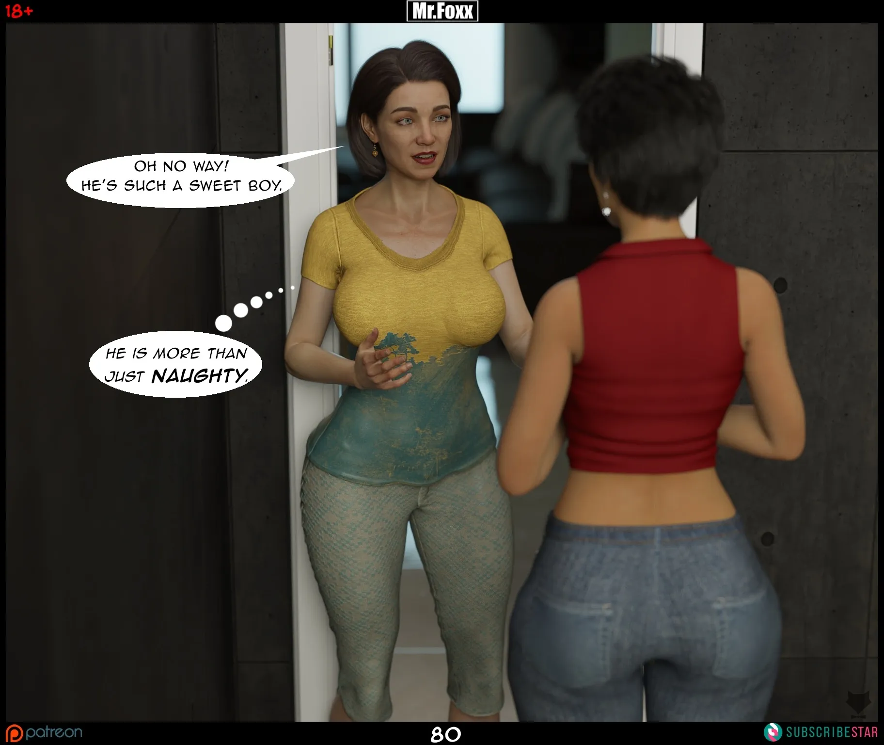 Mom’s Affair [Mr.Foxx] - 2 . Mom’s Affair - Chapter 2 - Page 80