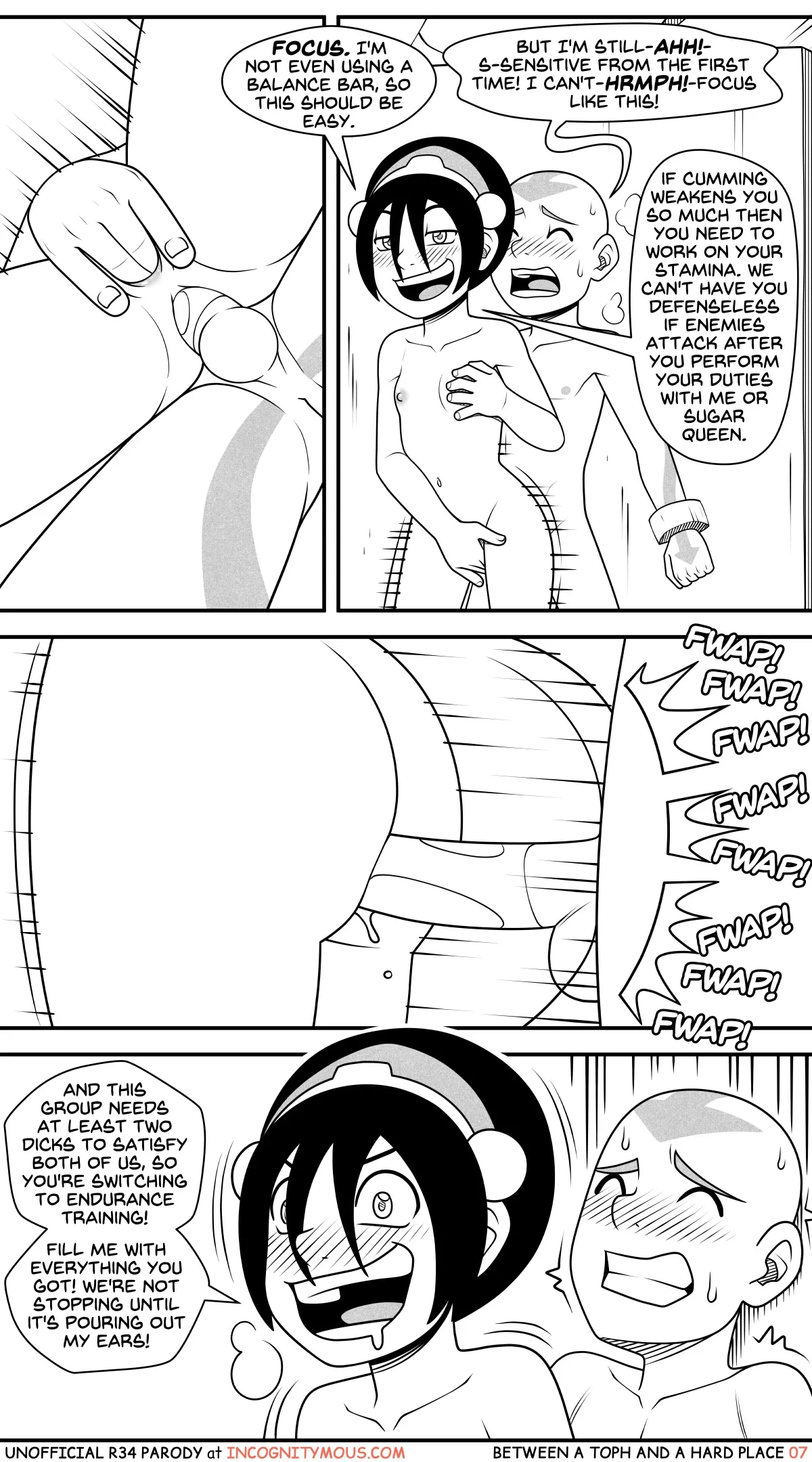 Between A Toph And A Hard Place (Avatar: The Last Airbender) - 1. Between A Toph And A Hard Place (Avatar: The Last Airbender) - Page 7