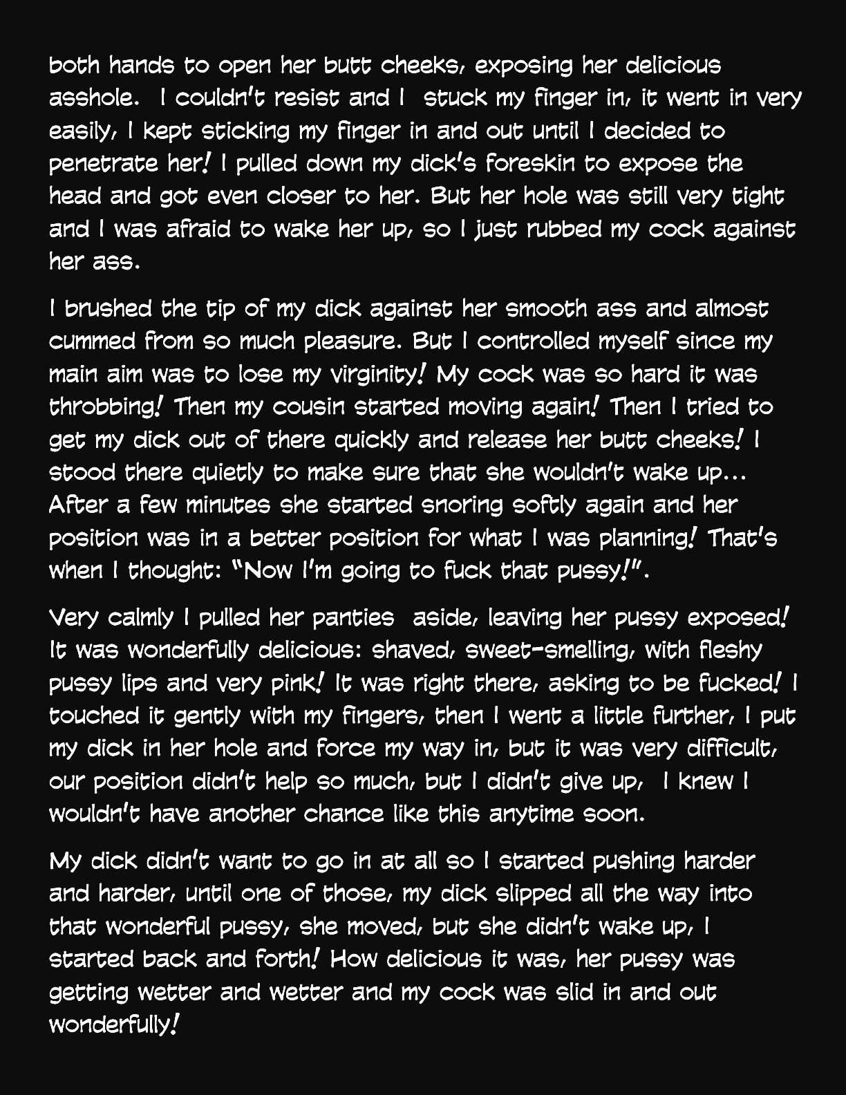 Animated Tales [WC | TF] - I LOST MY VIRGINITY WITH MY SLEEPING COUSIN - Page 7