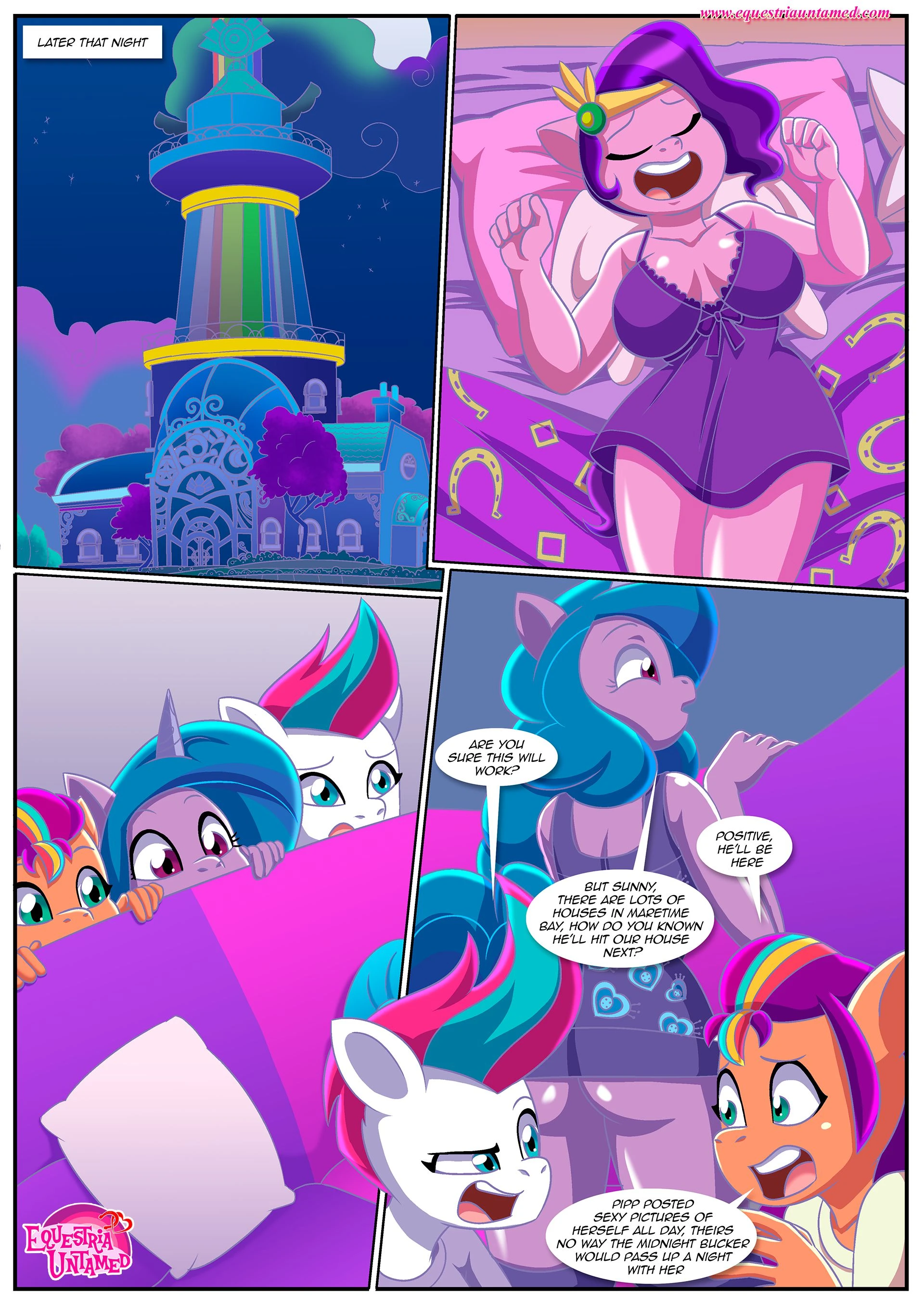 The Midnight Bucker (My Little Pony: A New Generation) [Palcomix] - 1 . The Midnight Bucker - (My Little Pony: A New Generation) [Palcomix] - Page 7