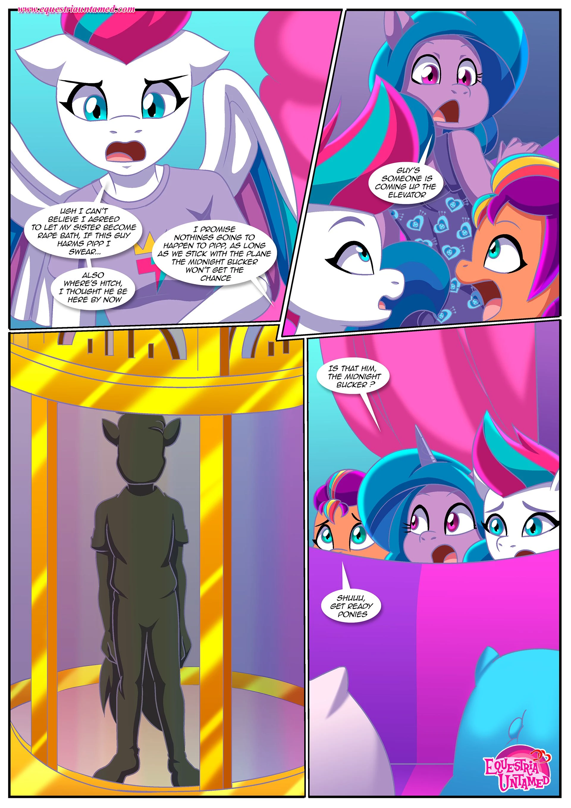 The Midnight Bucker (My Little Pony: A New Generation) [Palcomix] - 1 . The Midnight Bucker - (My Little Pony: A New Generation) [Palcomix] - Page 8