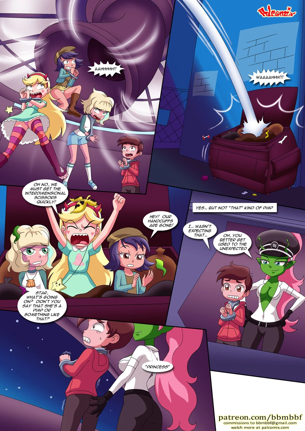Saving Princess Marco (Star vs. the Forces of Evil, Winx Club) [Palcomix] - 1 . Saving Princess Marco - (Star vs. the Forces of Evil, Winx Club) [Palcomix] - Page 8