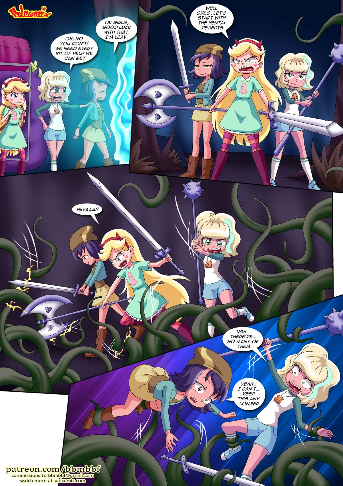 Saving Princess Marco (Star vs. the Forces of Evil, Winx Club) [Palcomix] - 1 . Saving Princess Marco - (Star vs. the Forces of Evil, Winx Club) [Palcomix] - Page 12
