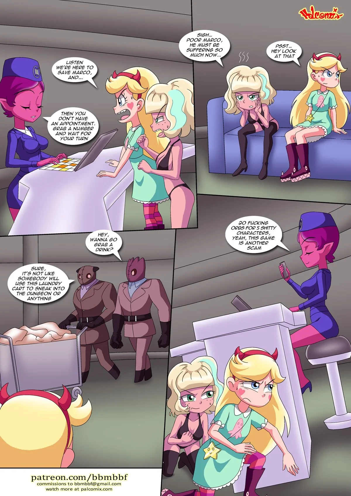 Saving Princess Marco (Star vs. the Forces of Evil, Winx Club) [Palcomix] - 1 . Saving Princess Marco - (Star vs. the Forces of Evil, Winx Club) [Palcomix] - Page 33