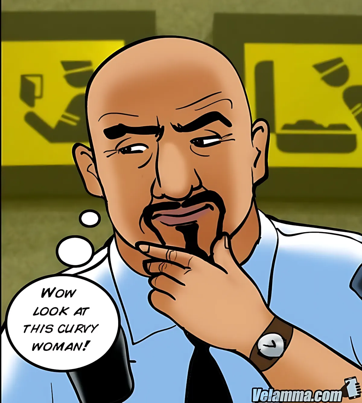 Velamma All Episodes Comics - 56 . Velamma - Episode 56 - Cocks In The Cockpit - Page 5