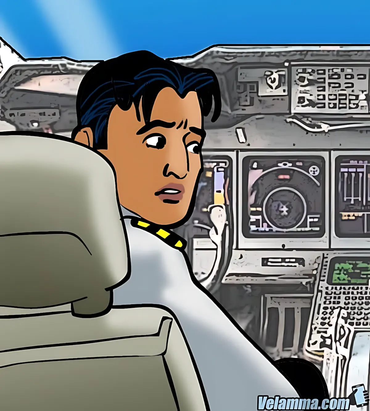 Velamma All Episodes Comics - 56 . Velamma - Episode 56 - Cocks In The Cockpit - Page 80