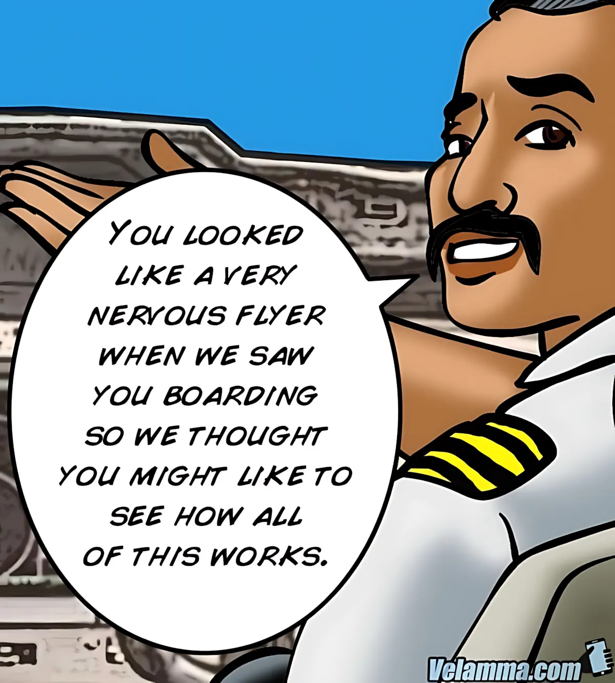 Velamma All Episodes Comics - 56 . Velamma - Episode 56 - Cocks In The Cockpit - Page 82