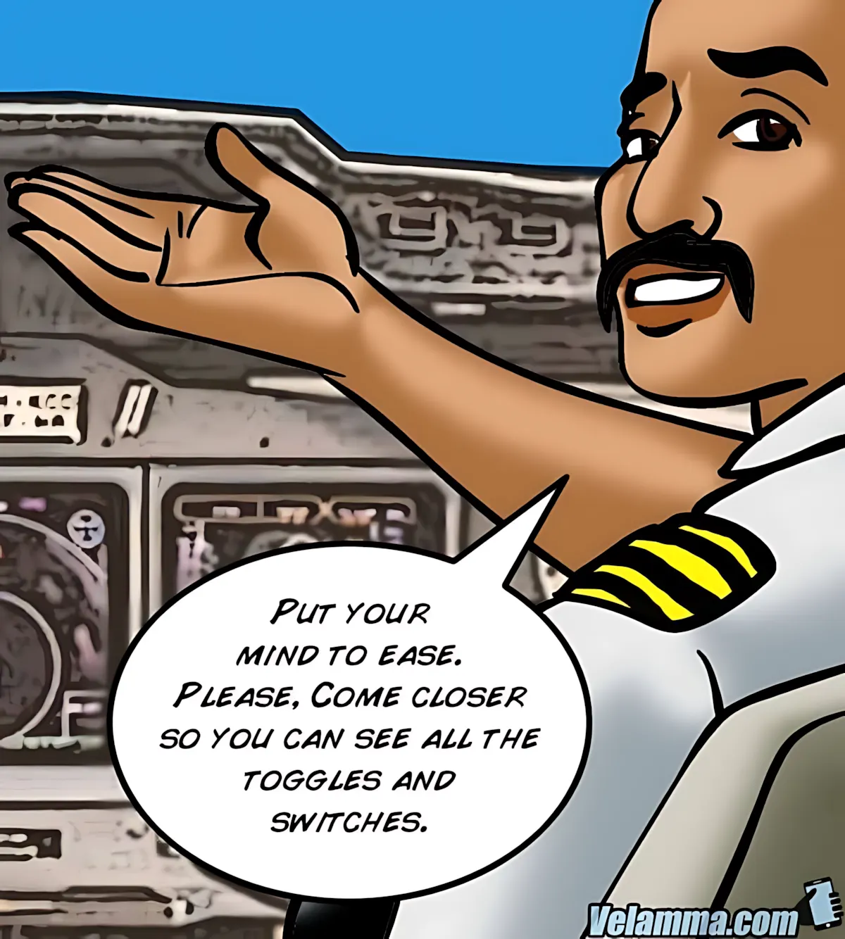 Velamma All Episodes Comics - 56 . Velamma - Episode 56 - Cocks In The Cockpit - Page 83