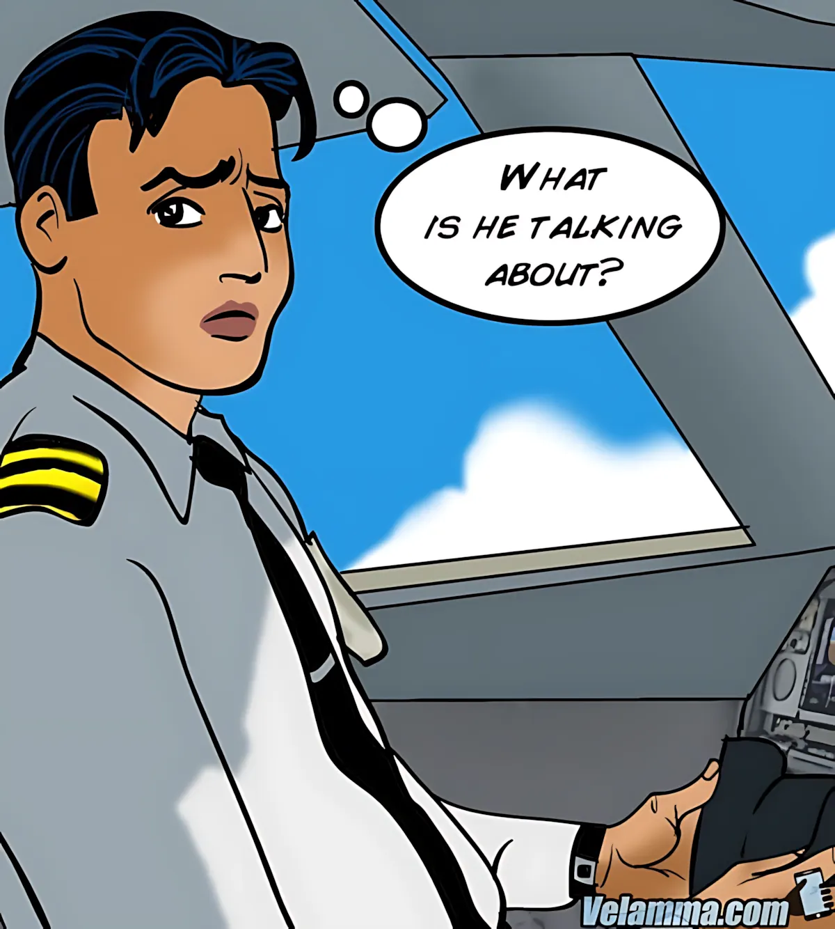 Velamma All Episodes Comics - 56 . Velamma - Episode 56 - Cocks In The Cockpit - Page 111