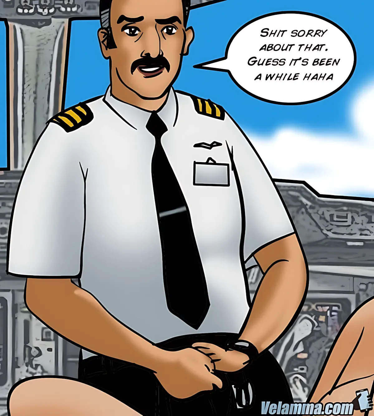 Velamma All Episodes Comics - 56 . Velamma - Episode 56 - Cocks In The Cockpit - Page 210