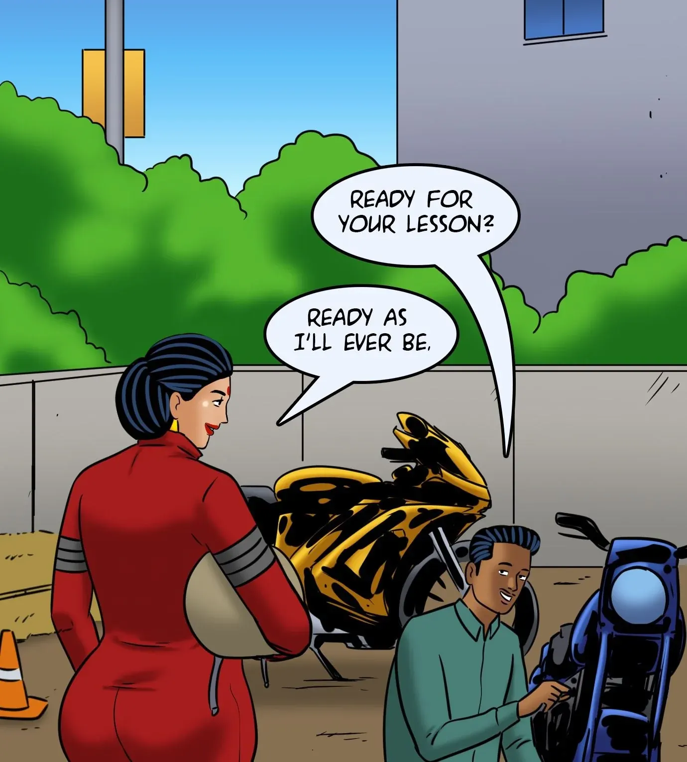 Velamma All Episodes Comics - 119 . Velamma - Episode 119 - Biker Babe - Page 45