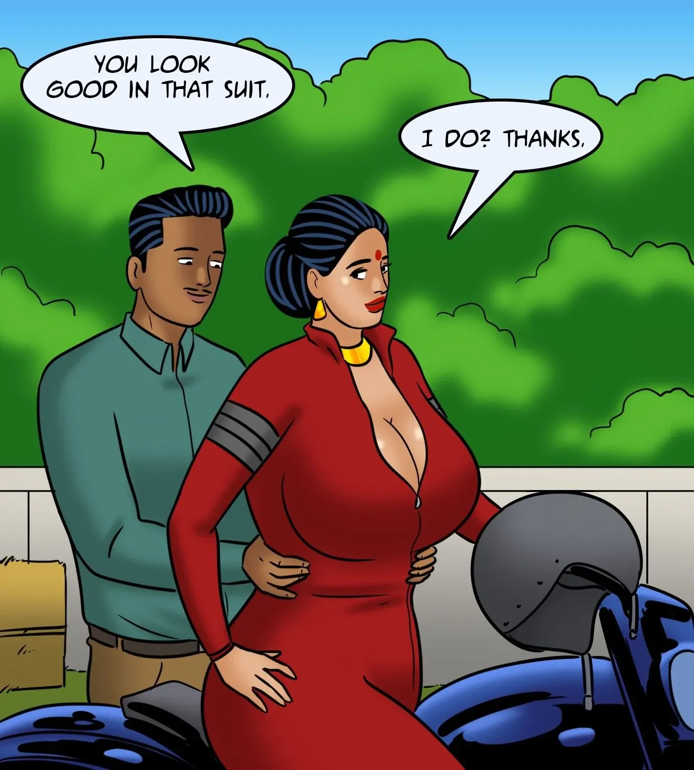 Velamma All Episodes Comics - 119 . Velamma - Episode 119 - Biker Babe - Page 46