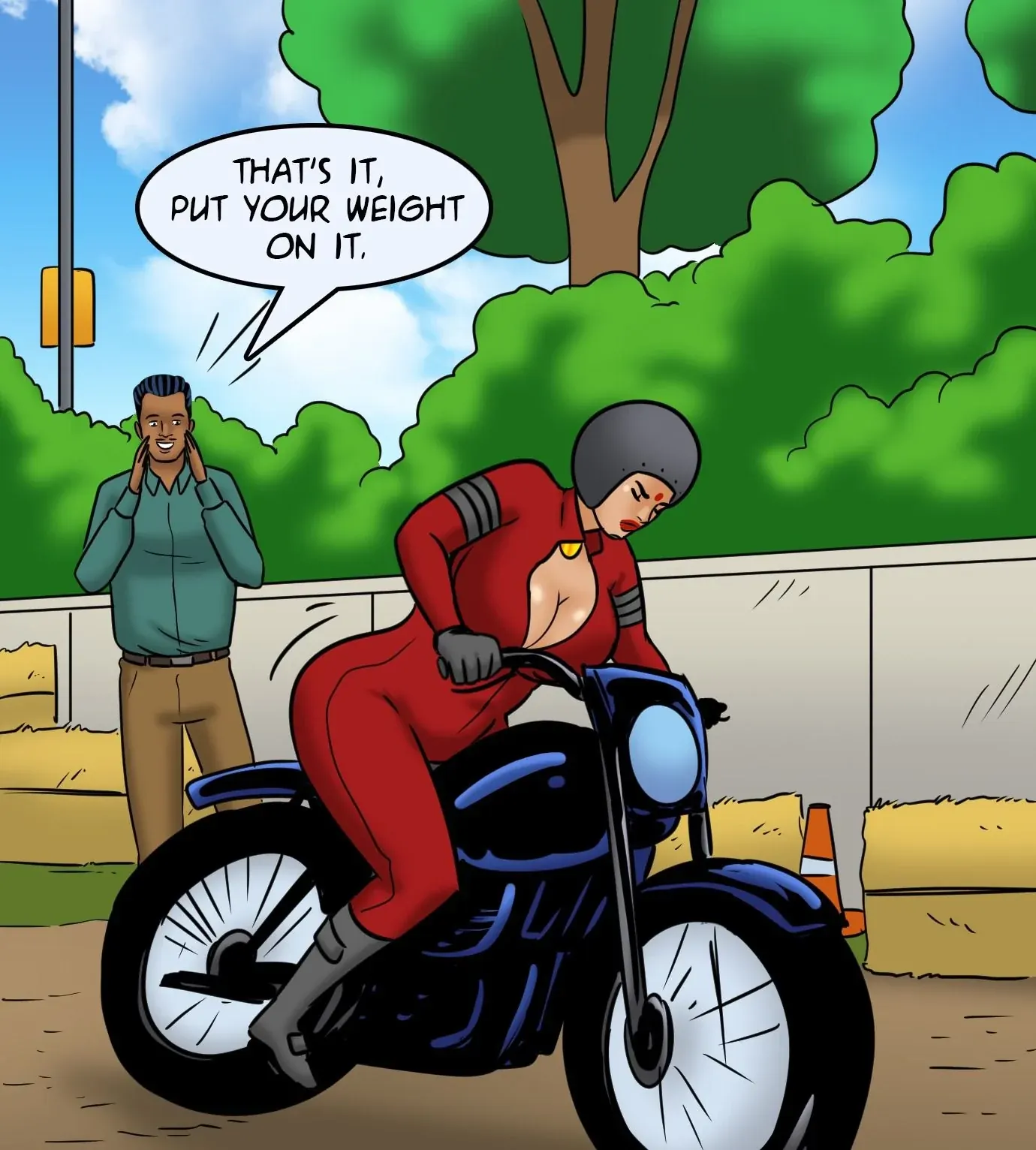 Velamma All Episodes Comics - 119 . Velamma - Episode 119 - Biker Babe - Page 49