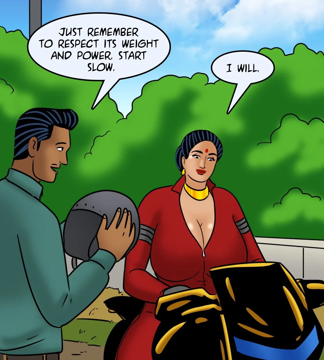 Velamma All Episodes Comics - 119 . Velamma - Episode 119 - Biker Babe - Page 58