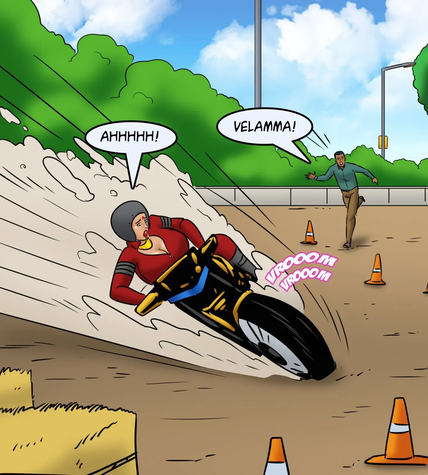 Velamma All Episodes Comics - 119 . Velamma - Episode 119 - Biker Babe - Page 69
