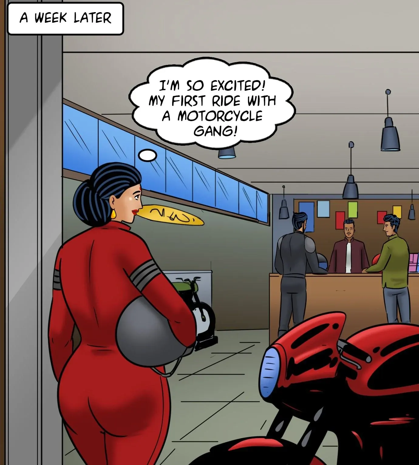 Velamma All Episodes Comics - 119 . Velamma - Episode 119 - Biker Babe - Page 72