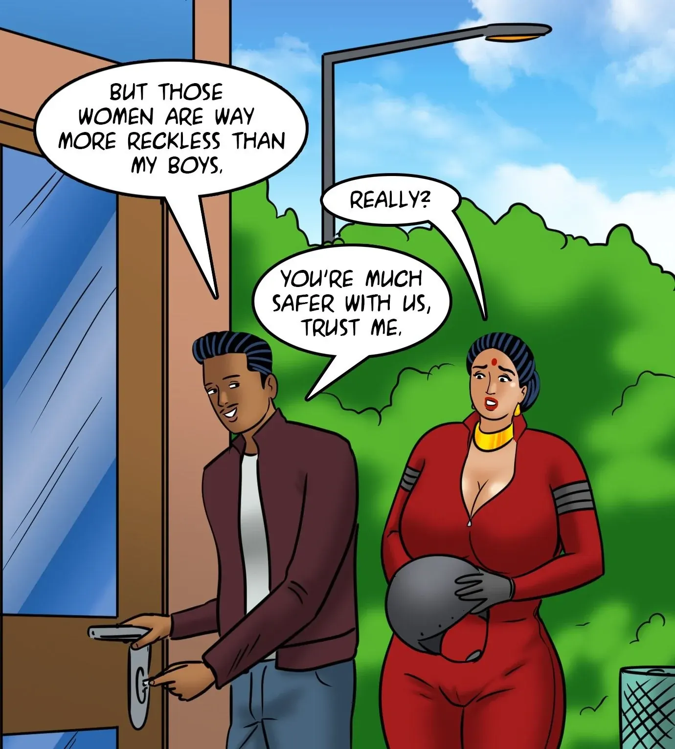 Velamma All Episodes Comics - 119 . Velamma - Episode 119 - Biker Babe - Page 76