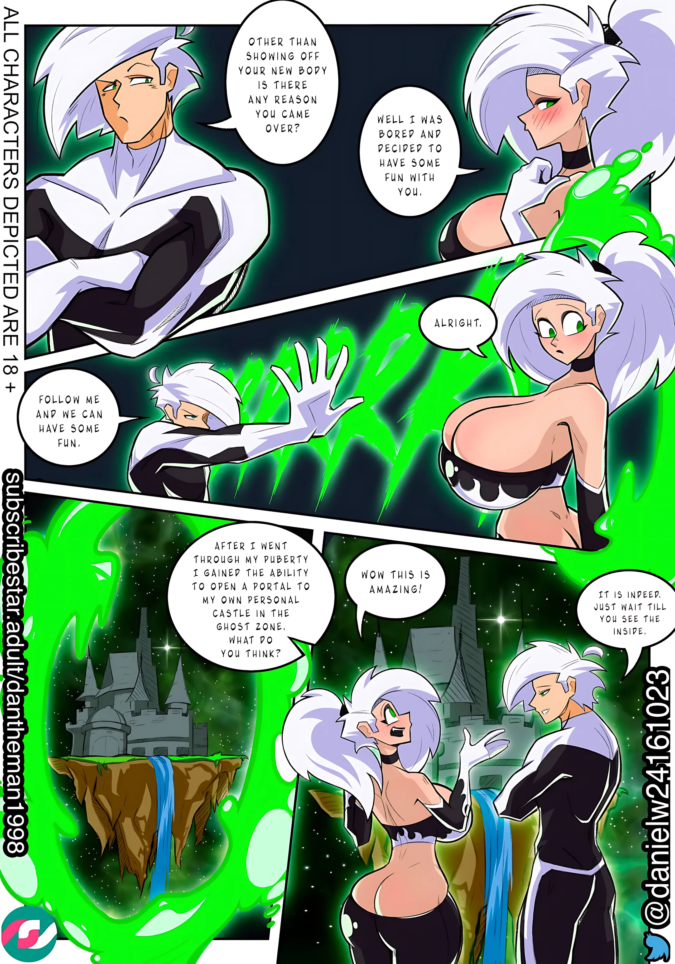 Danny’s Growth Spurt [Scarlet Bear/Dantheman] - Danny's Growth Spurt 2 - Page 13