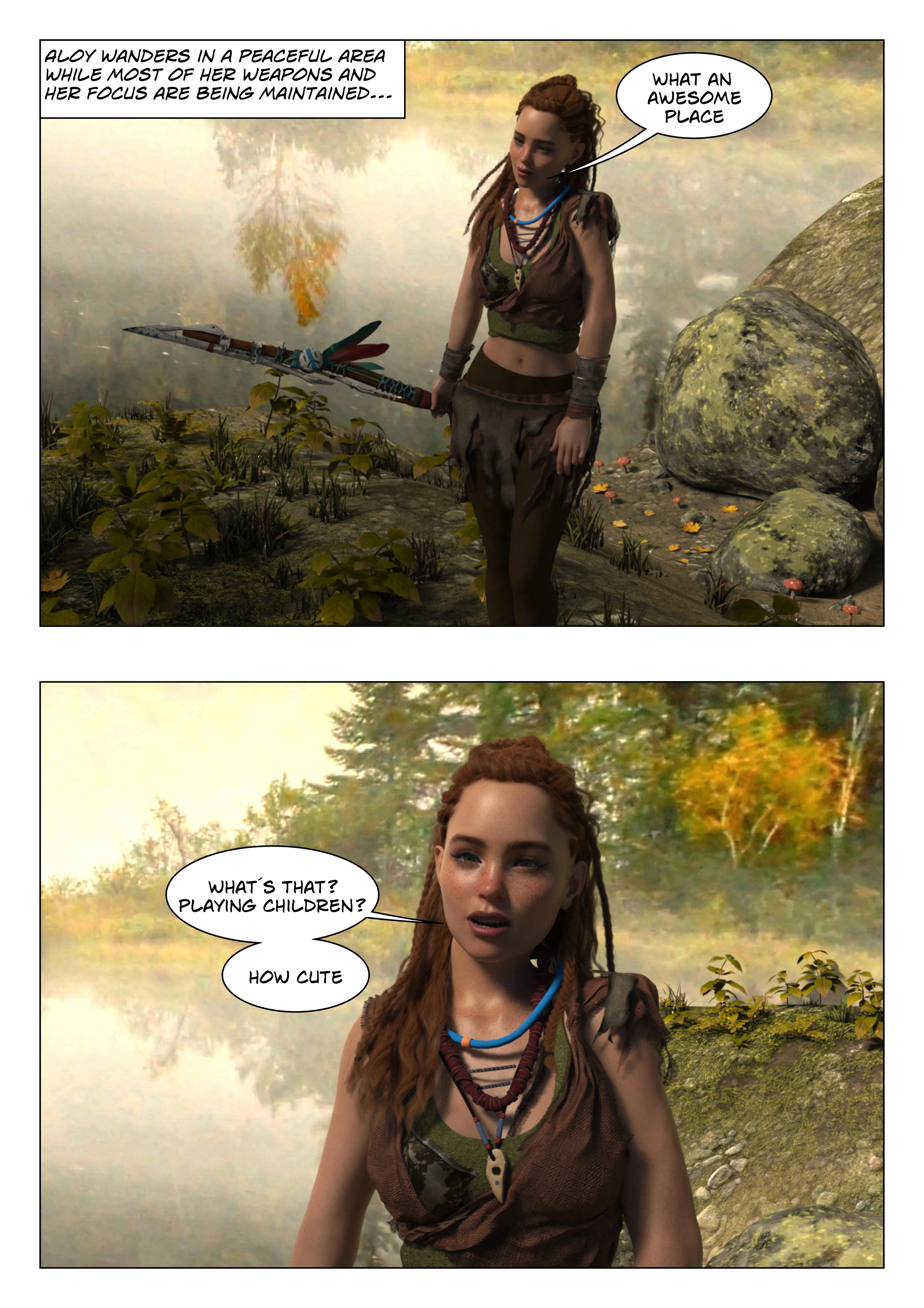 Aloy’s Hunt (Horizon Zero Dawn) - 1 . Aloy's Hunt - Chapter 1 (Horizon Zero Dawn) - Page 2