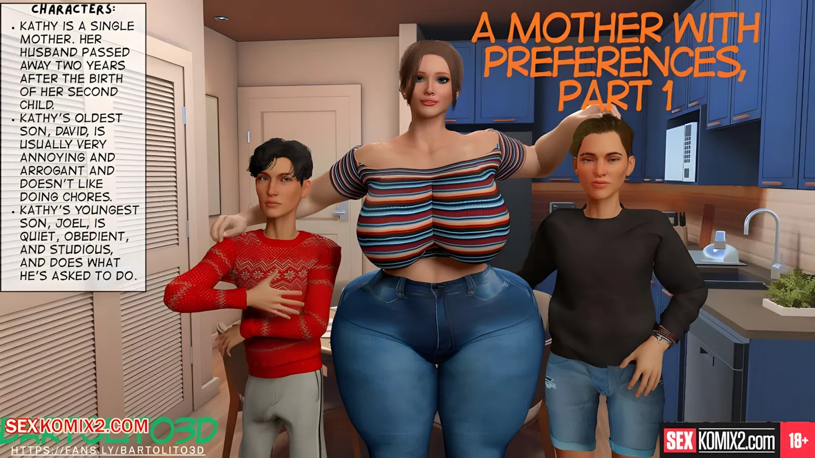 A mother with preferences [Bartolito3d] - 1. A mother with preferences - Part 1 - Page 2