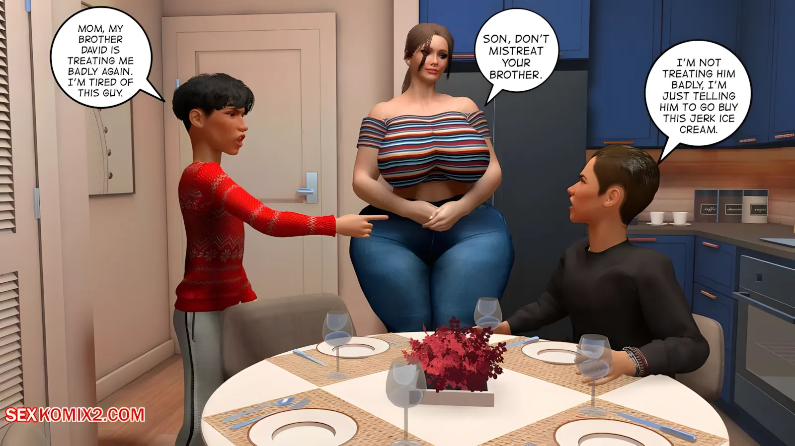 A mother with preferences [Bartolito3d] - 1. A mother with preferences - Part 1 - Page 7