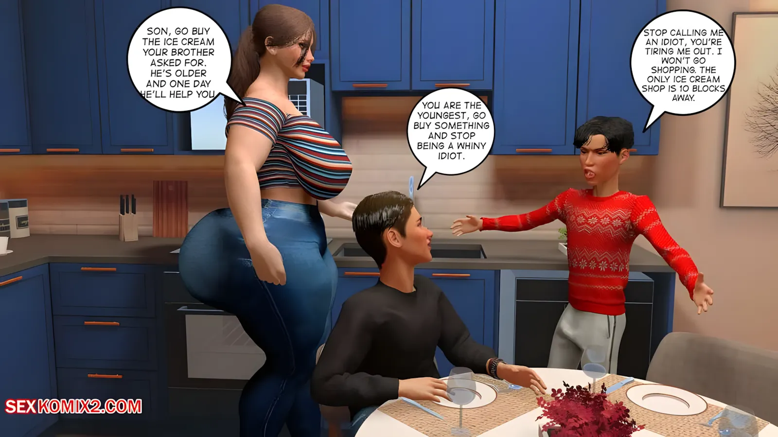 A mother with preferences [Bartolito3d] - 1. A mother with preferences - Part 1 - Page 9