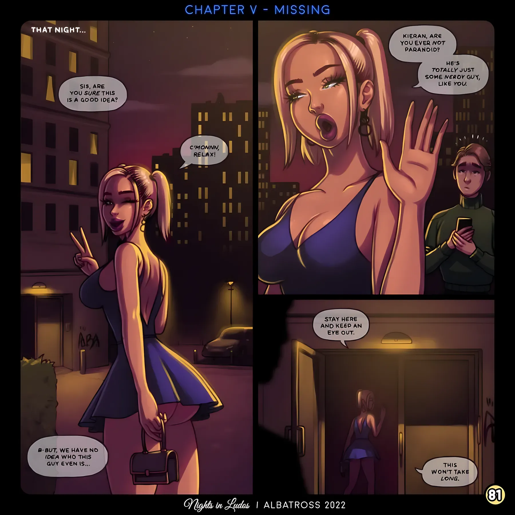 Nights in Ludos [Albatross] - Nights in Ludos - Chapter 5 - Page 10