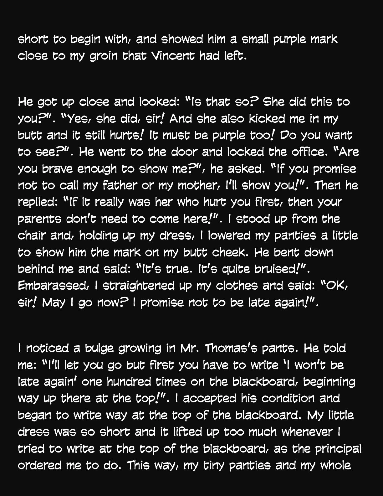 Animated Tales [WC | TF] - MY HIGH SCHOOL PRINCIPAL PUNISHED ME - Page 4