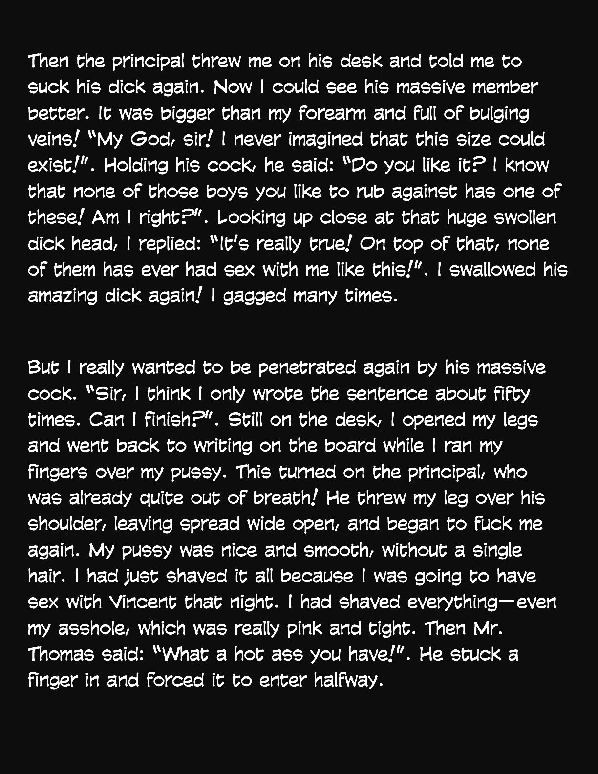 Animated Tales [WC | TF] - MY HIGH SCHOOL PRINCIPAL PUNISHED ME - Page 8