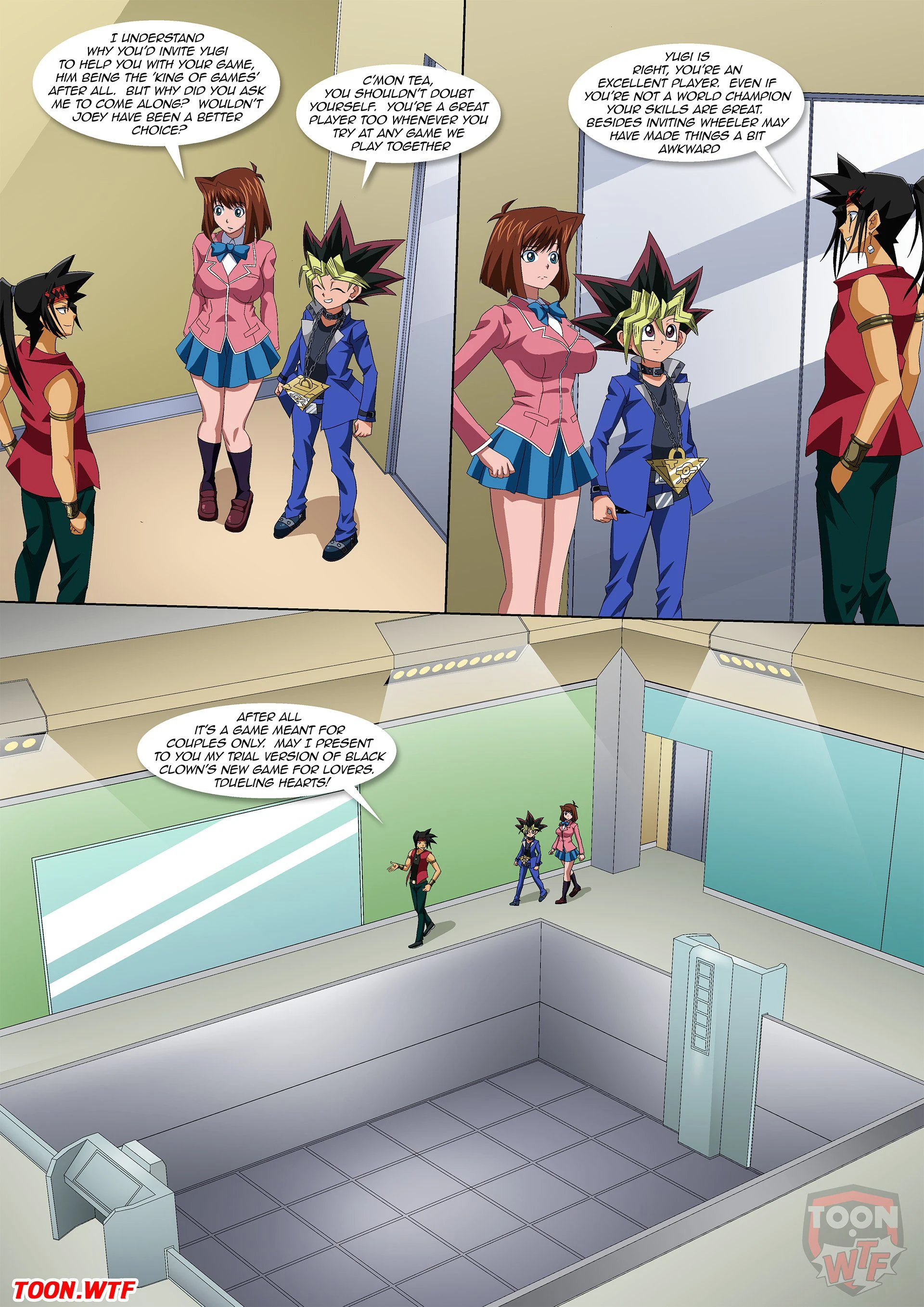 Dueling Hearts (Yu-Gi-Oh) [Palcomix] - 1 . Dueling Hearts - (Yu-Gi-Oh) [Palcomix] - Page 4