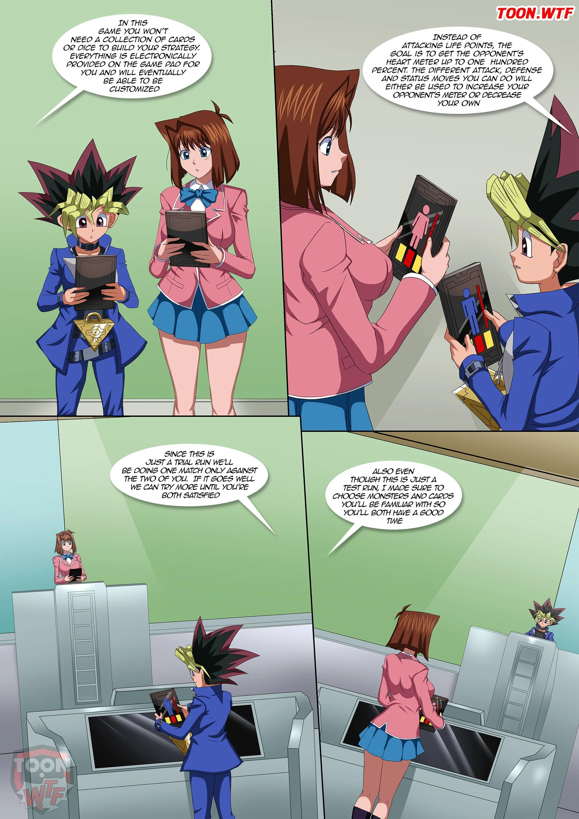 Dueling Hearts (Yu-Gi-Oh) [Palcomix] - 1 . Dueling Hearts - (Yu-Gi-Oh) [Palcomix] - Page 5