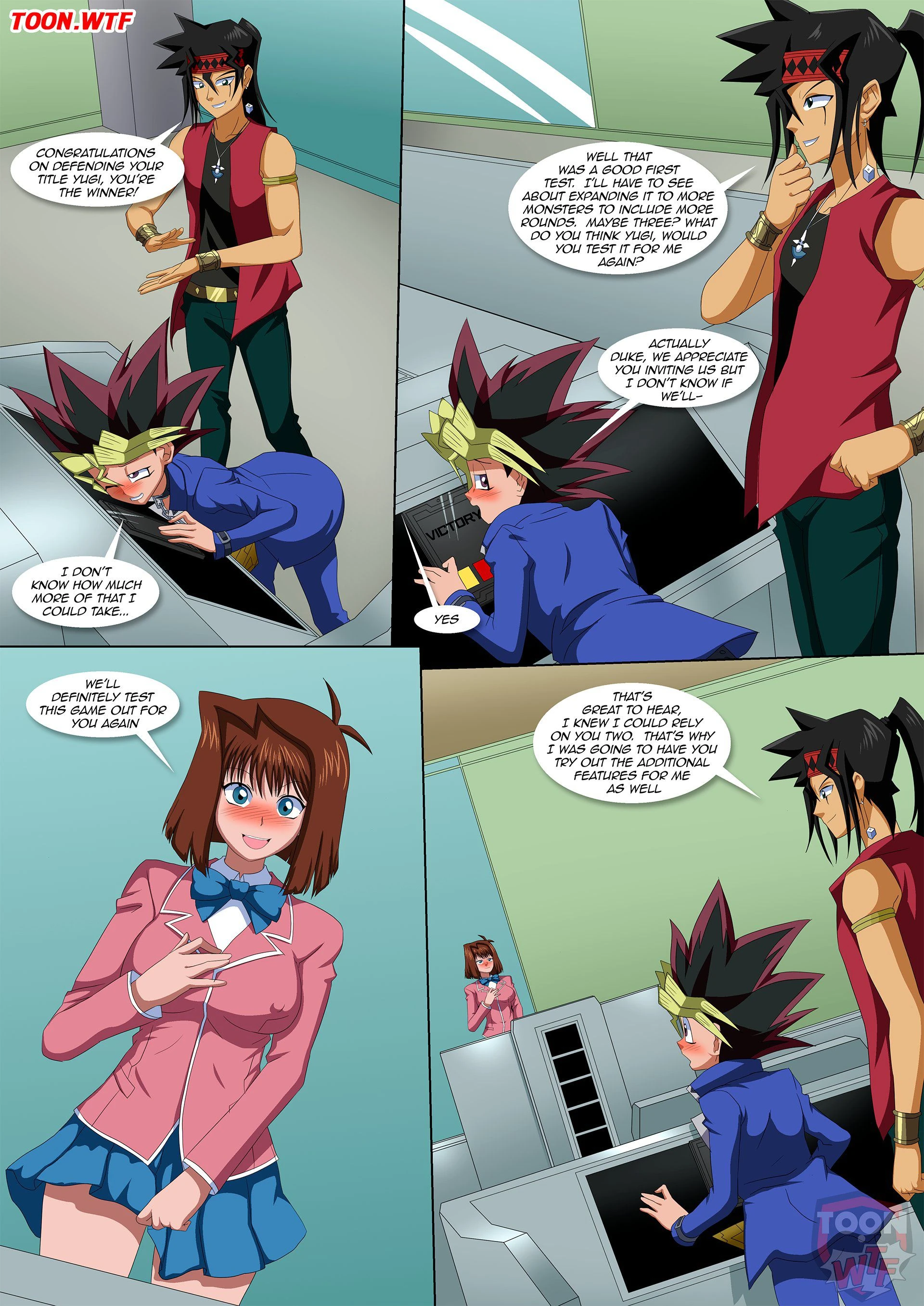 Dueling Hearts (Yu-Gi-Oh) [Palcomix] - 1 . Dueling Hearts - (Yu-Gi-Oh) [Palcomix] - Page 16