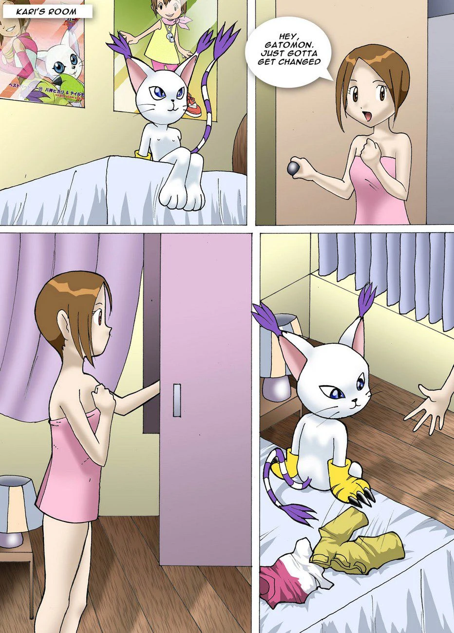 Gatomon’s Playtime (Digimon) [PalComix] - 1 . Gatomon's Playtime (Digimon) [PalComix] - Page 2