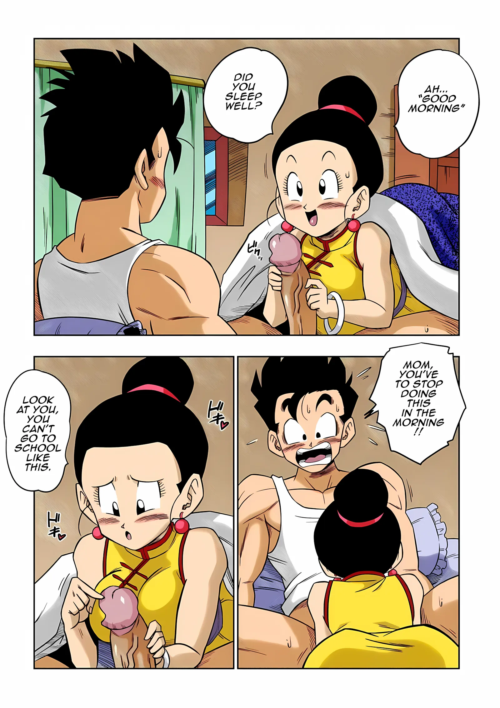 Love Triangle – Dragon Ball Z - 5. Love Triangle -Part 5 [Yamamoto] - Page 4