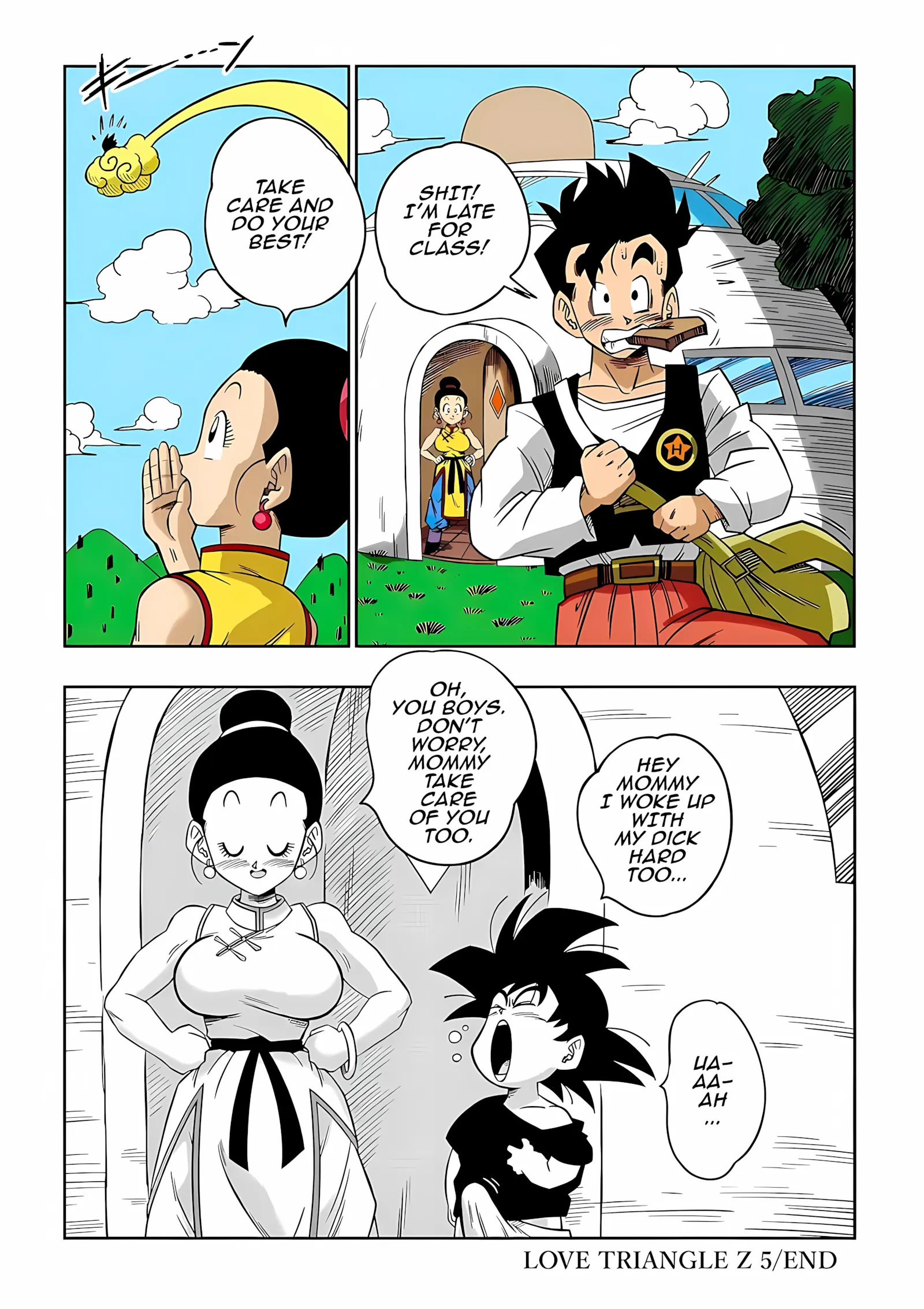 Love Triangle – Dragon Ball Z - 5. Love Triangle -Part 5 [Yamamoto] - Page 18