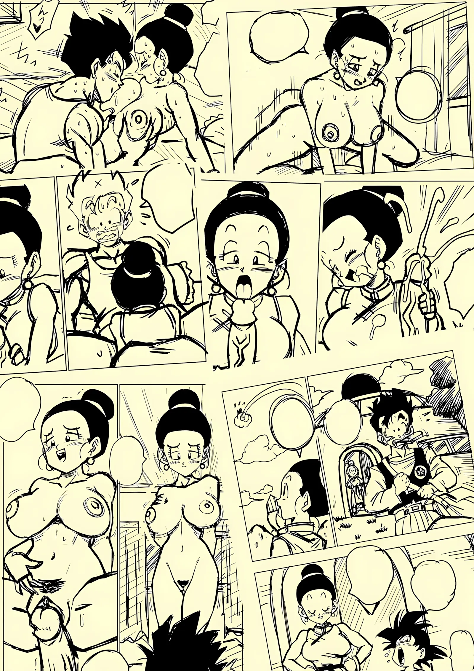 Love Triangle – Dragon Ball Z - 5. Love Triangle -Part 5 [Yamamoto] - Page 19