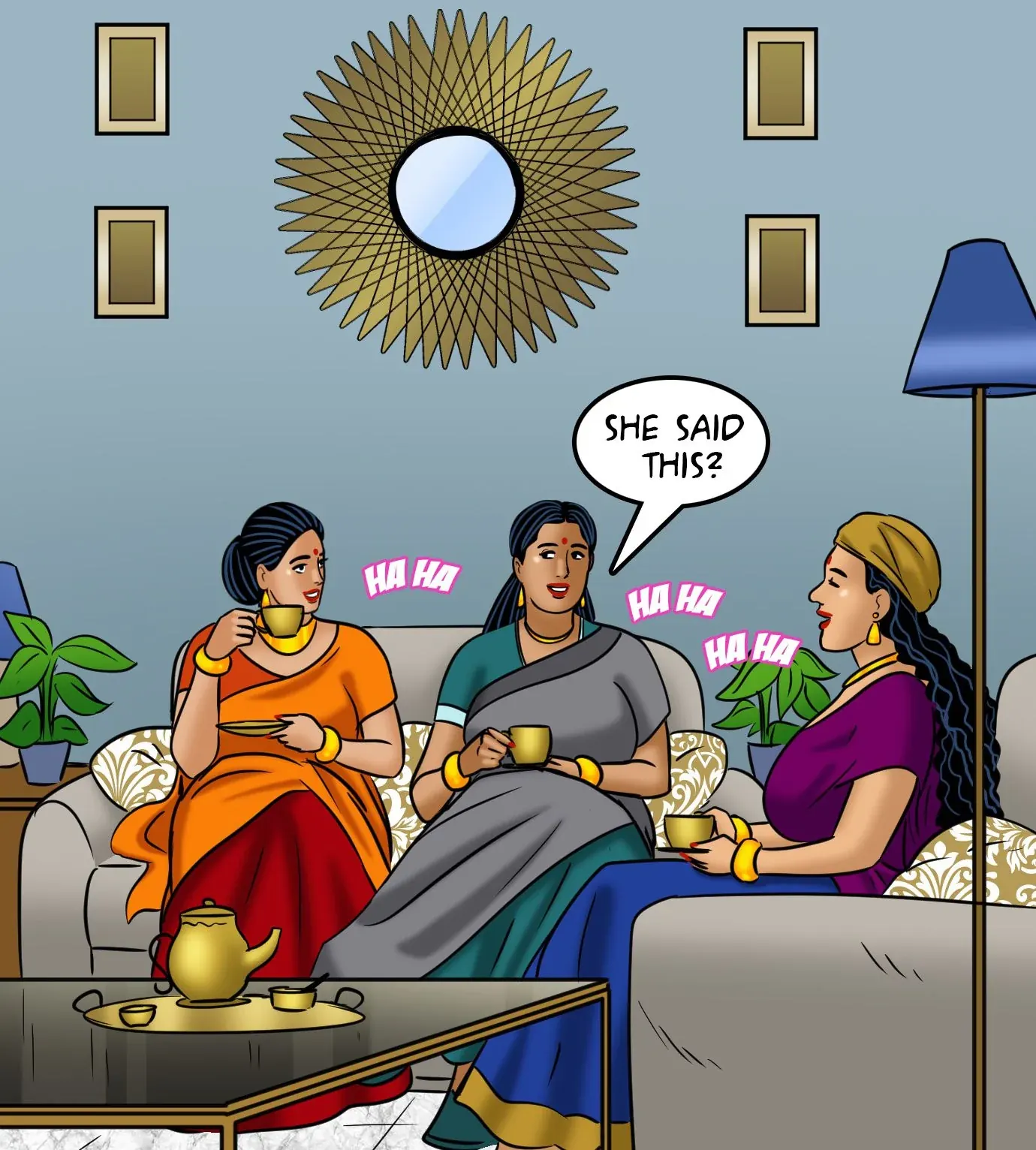 Velamma All Episodes Comics - 111 . Velamma - Episode 111 - A Tale Of Sexpectators - Page 2