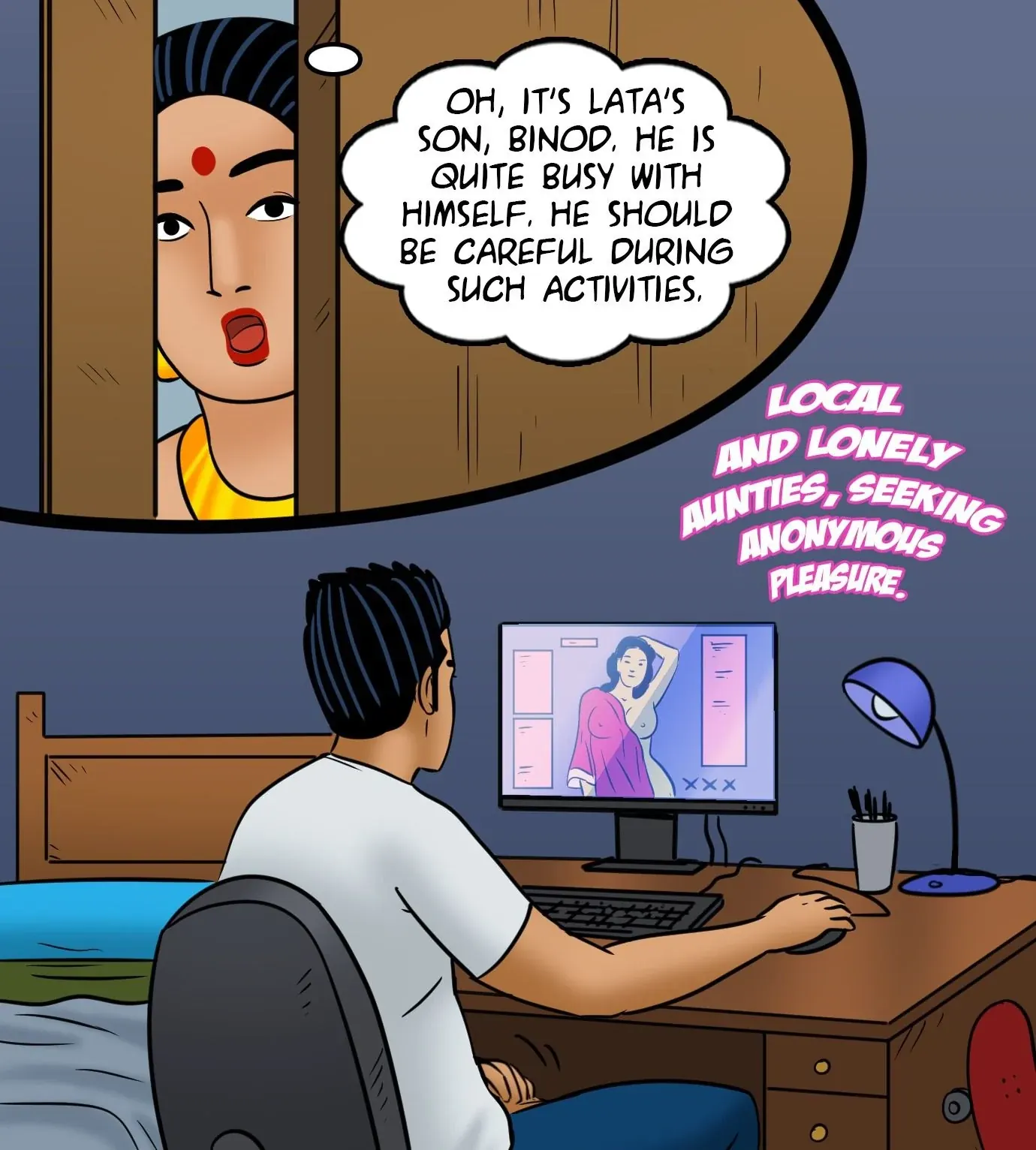 Velamma All Episodes Comics - 111 . Velamma - Episode 111 - A Tale Of Sexpectators - Page 18