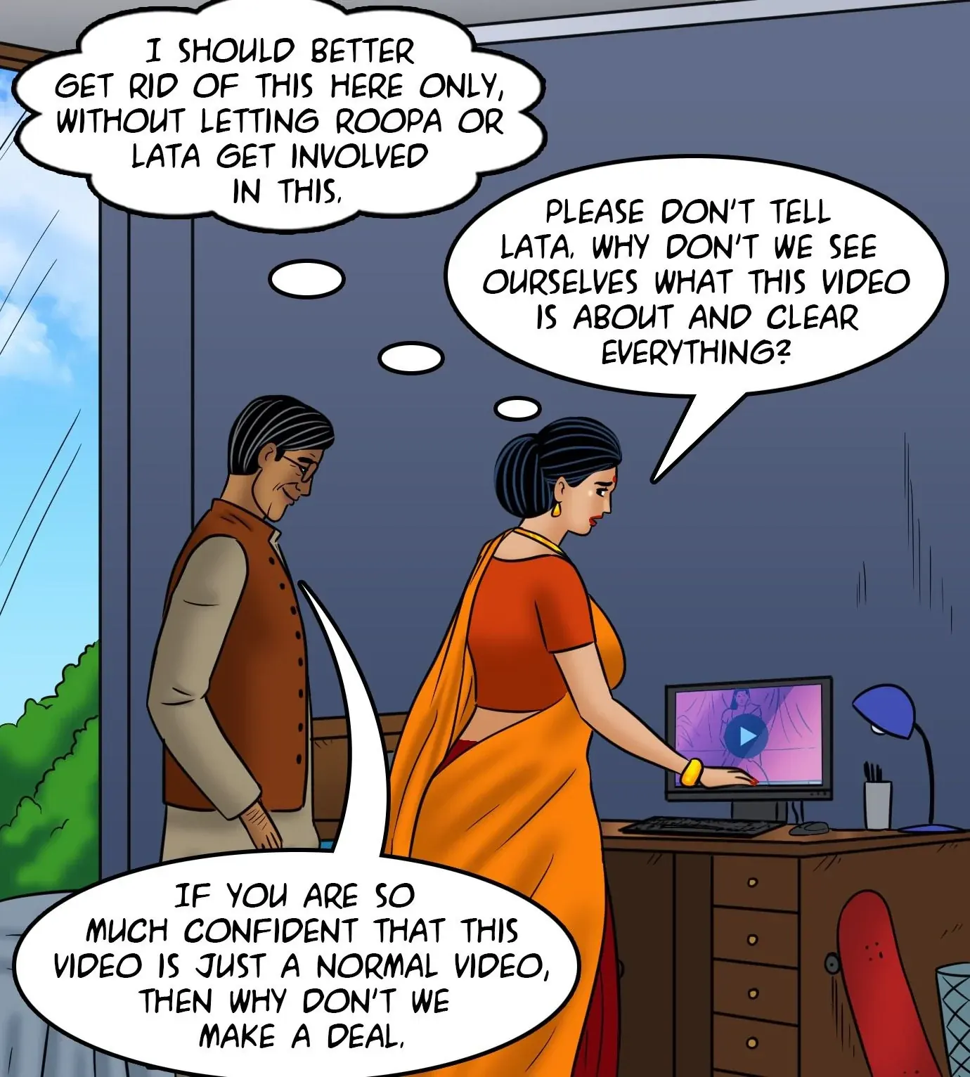 Velamma All Episodes Comics - 111 . Velamma - Episode 111 - A Tale Of Sexpectators - Page 51