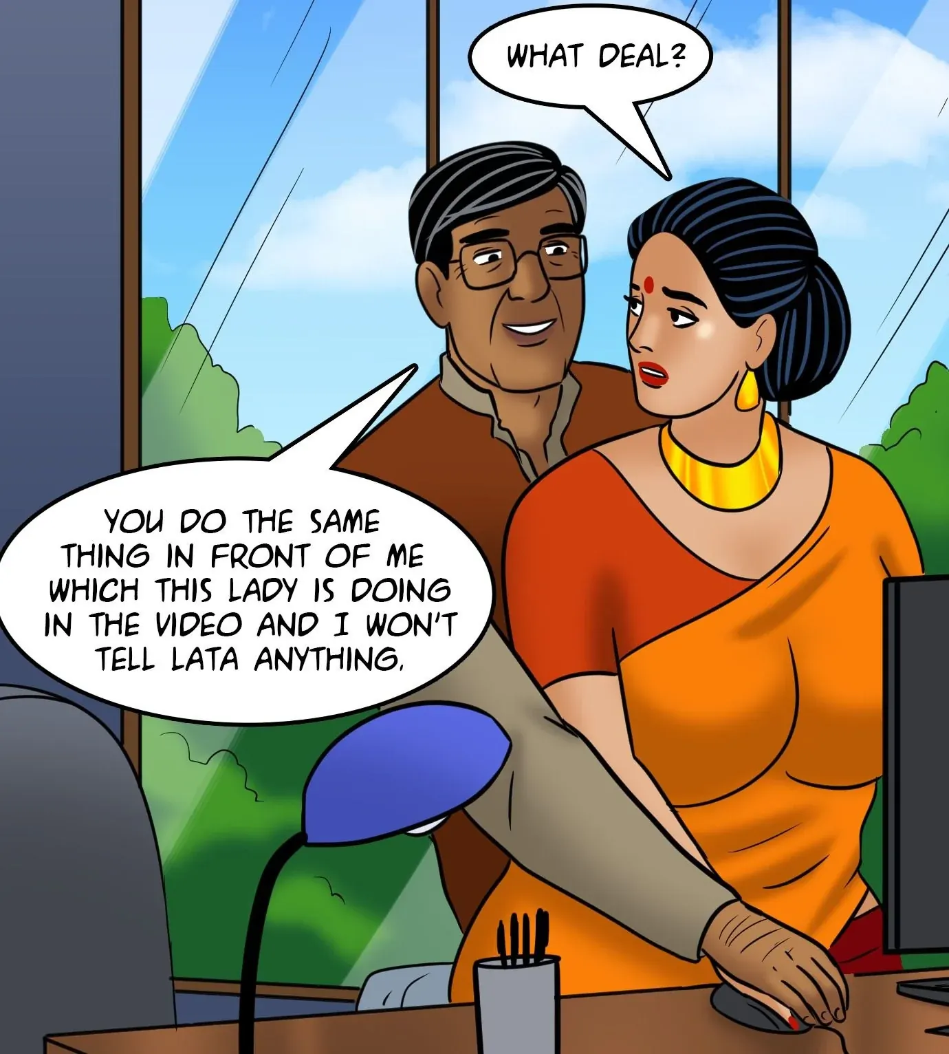Velamma All Episodes Comics - 111 . Velamma - Episode 111 - A Tale Of Sexpectators - Page 52
