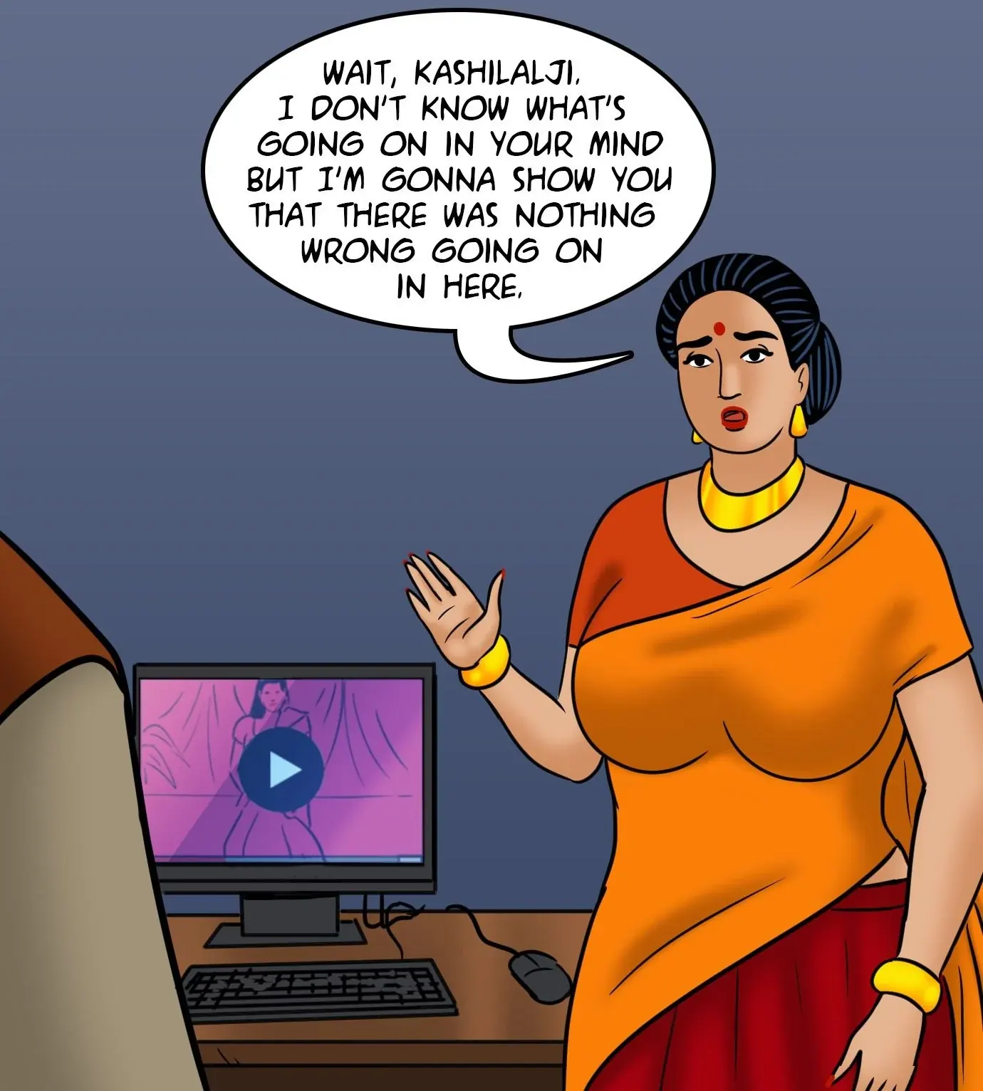 Velamma All Episodes Comics - 111 . Velamma - Episode 111 - A Tale Of Sexpectators - Page 55
