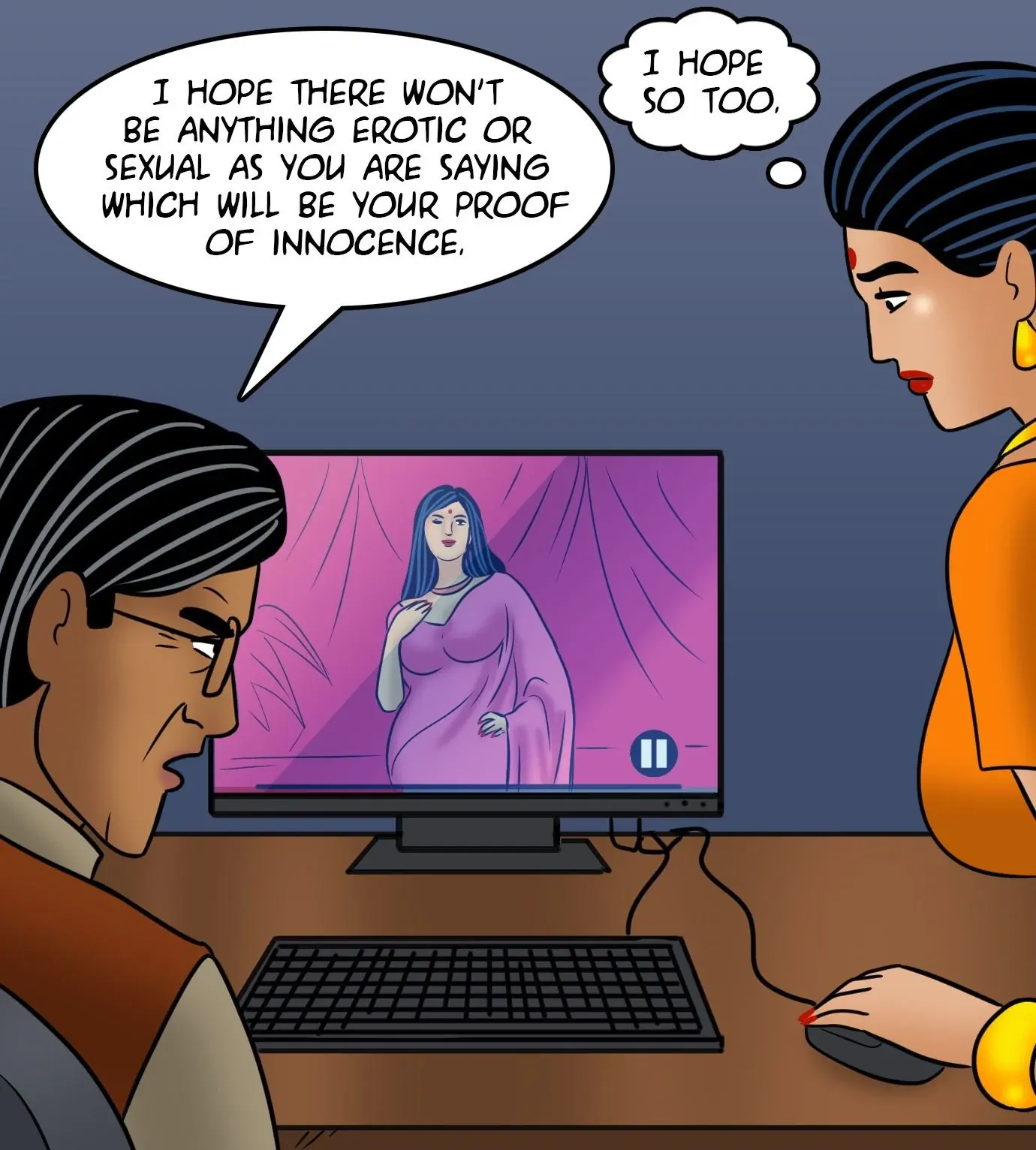 Velamma All Episodes Comics - 111 . Velamma - Episode 111 - A Tale Of Sexpectators - Page 57