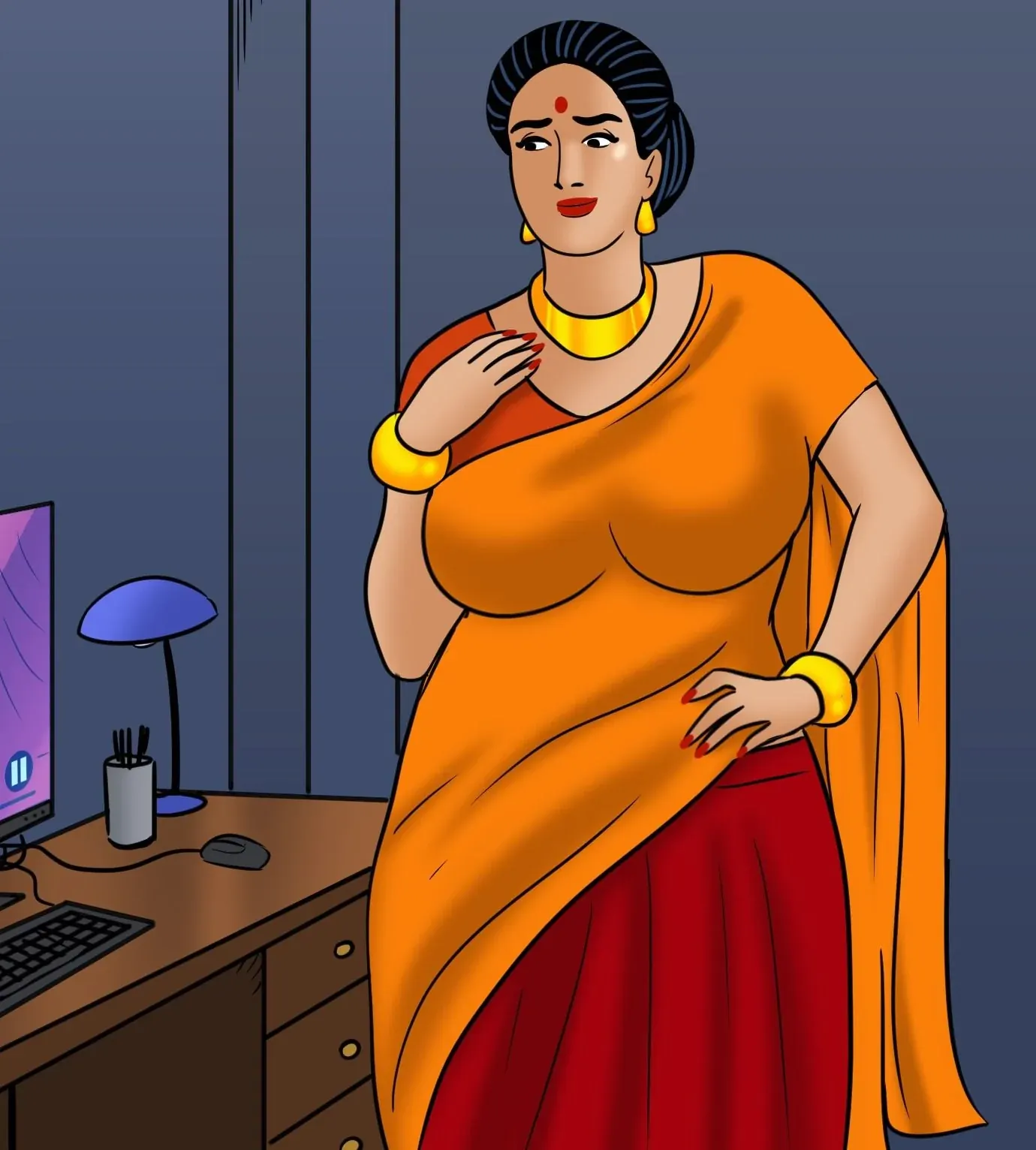 Velamma All Episodes Comics - 111 . Velamma - Episode 111 - A Tale Of Sexpectators - Page 58
